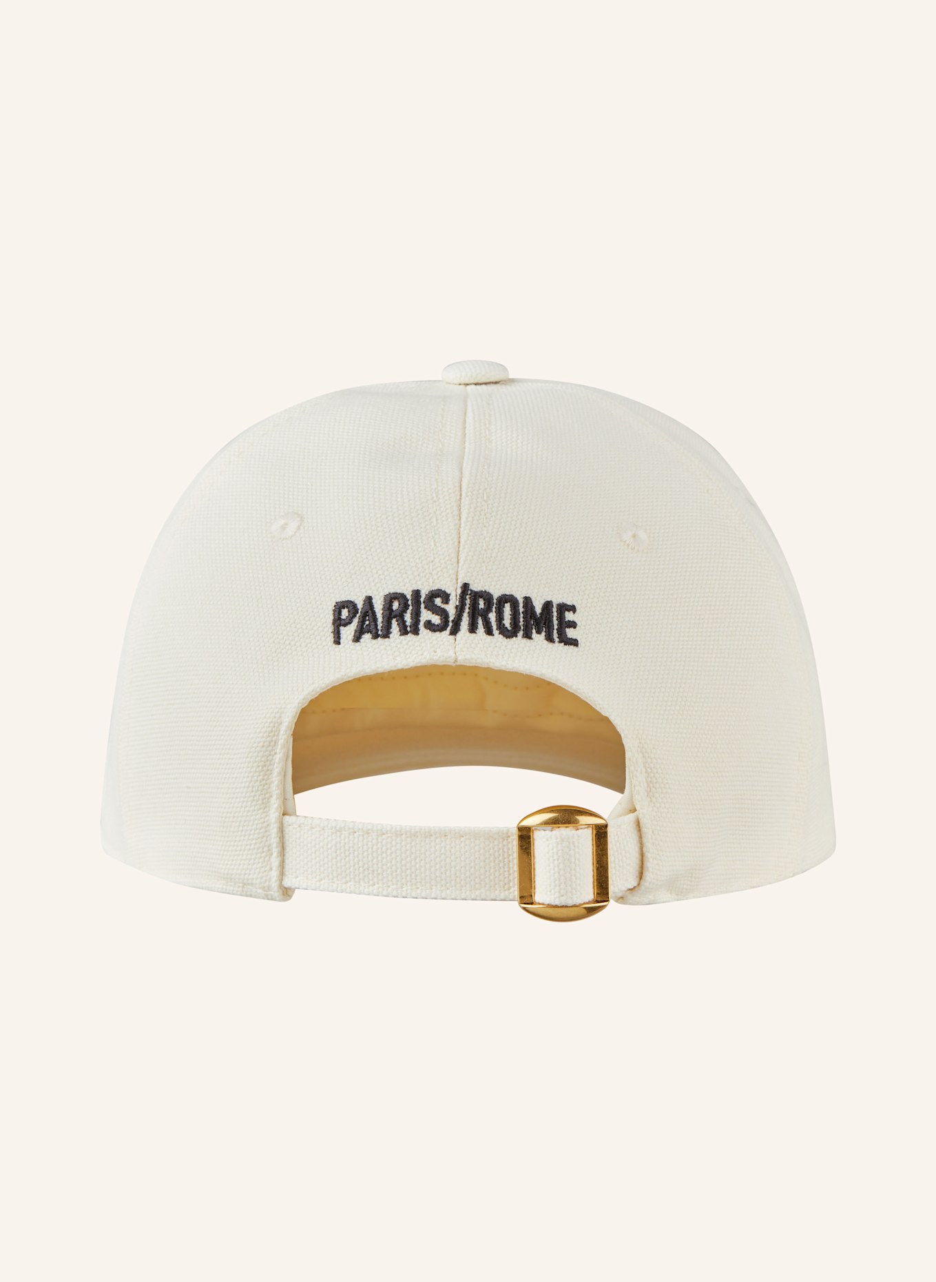 VALENTINO GARAVANI Cap CHEZ VALENTINO: WEISS/ SCHWARZ