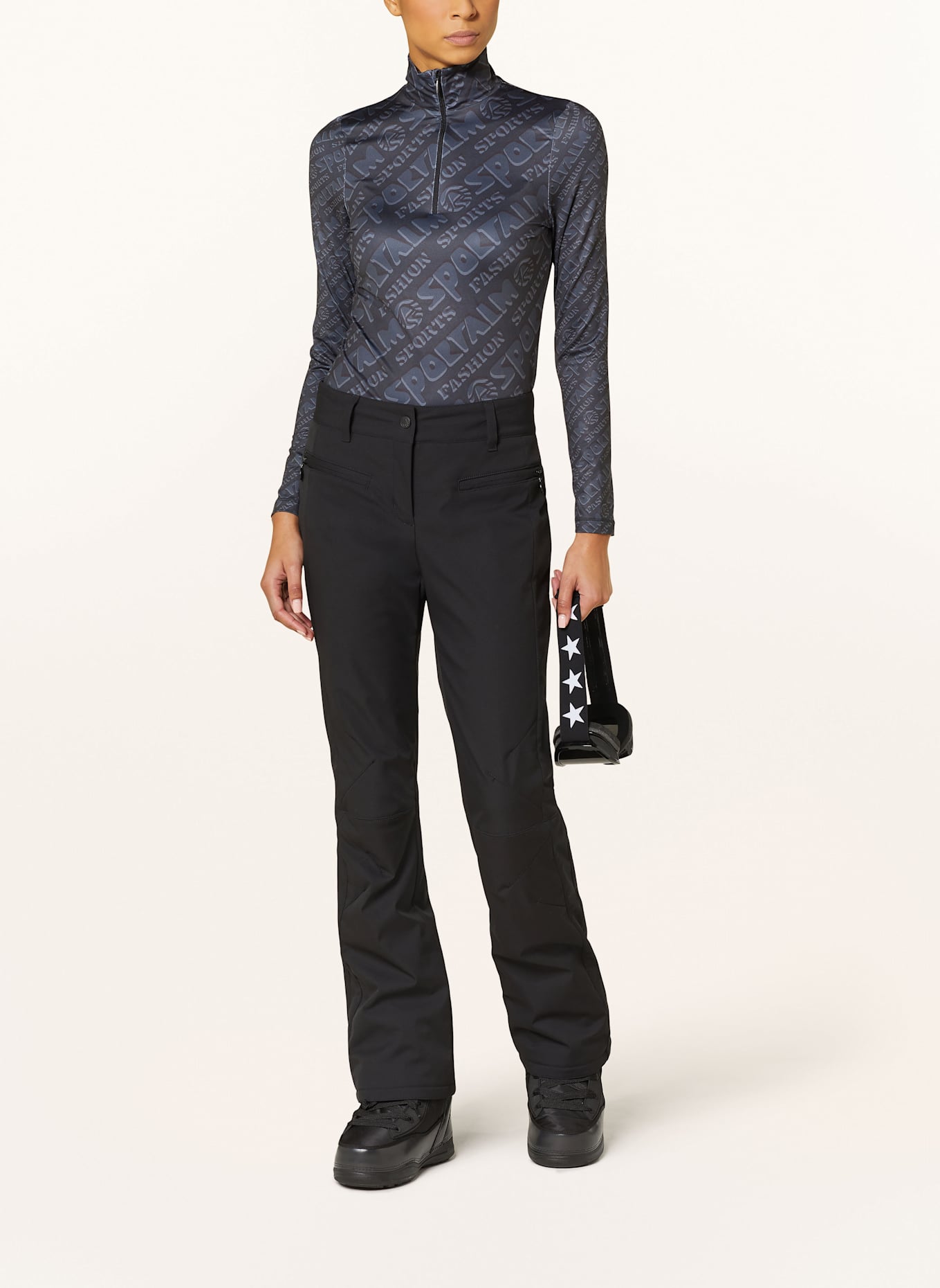 Black undershirt with dress shirt store