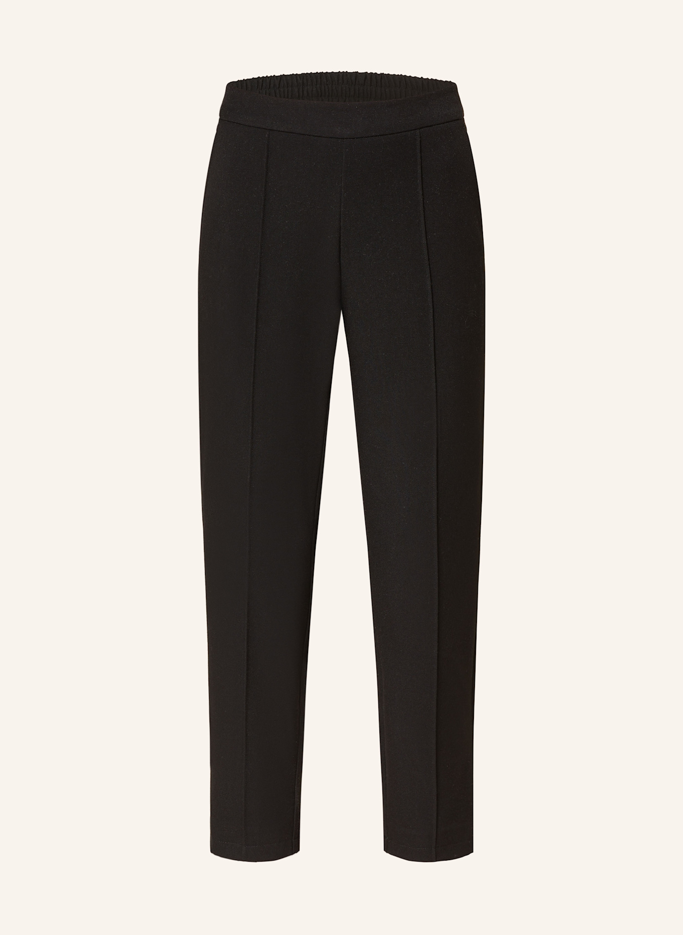 Black jogger style trousers discount