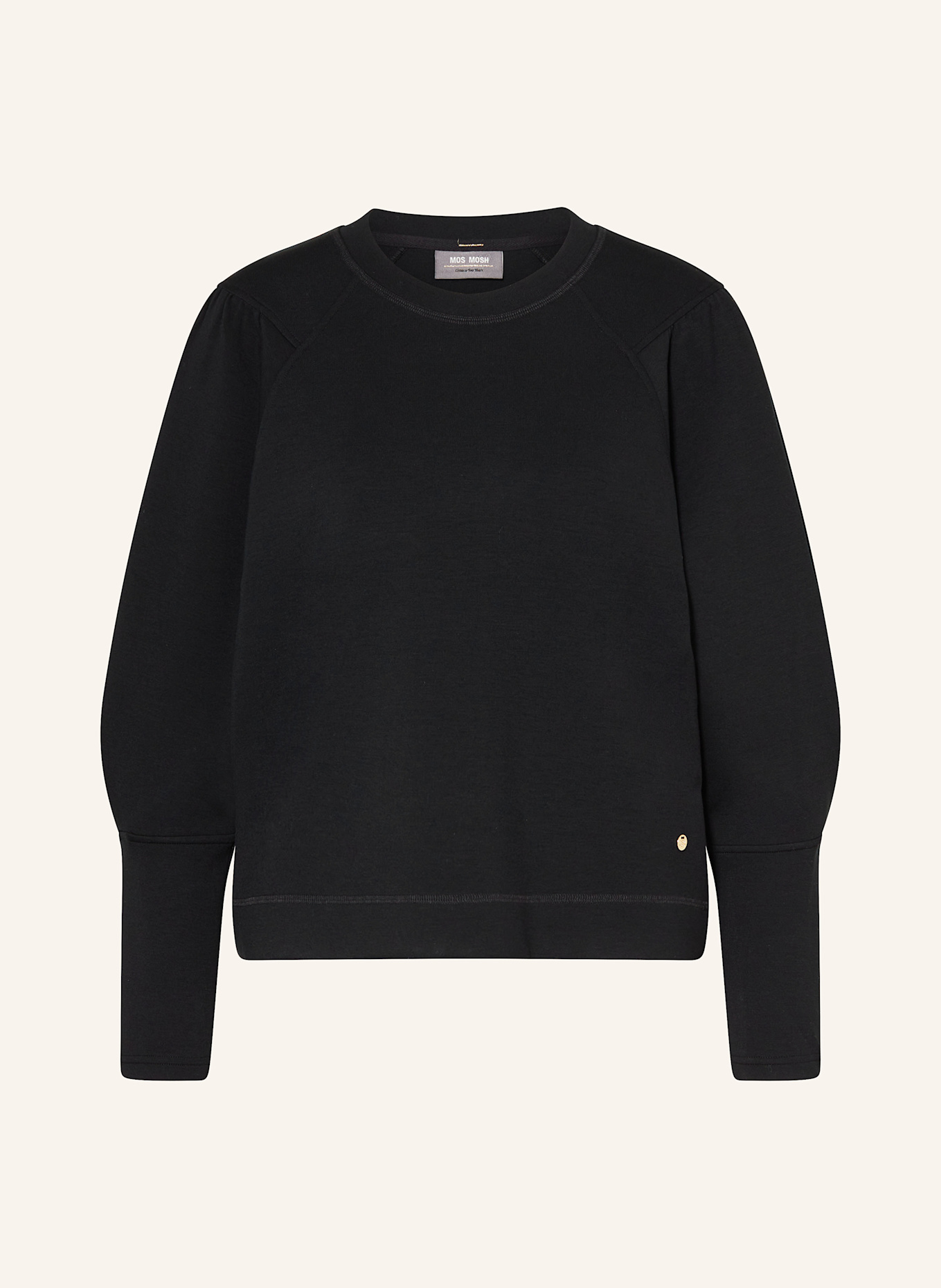 MOS MOSH MMODESSA" sweatshirt: BLACK