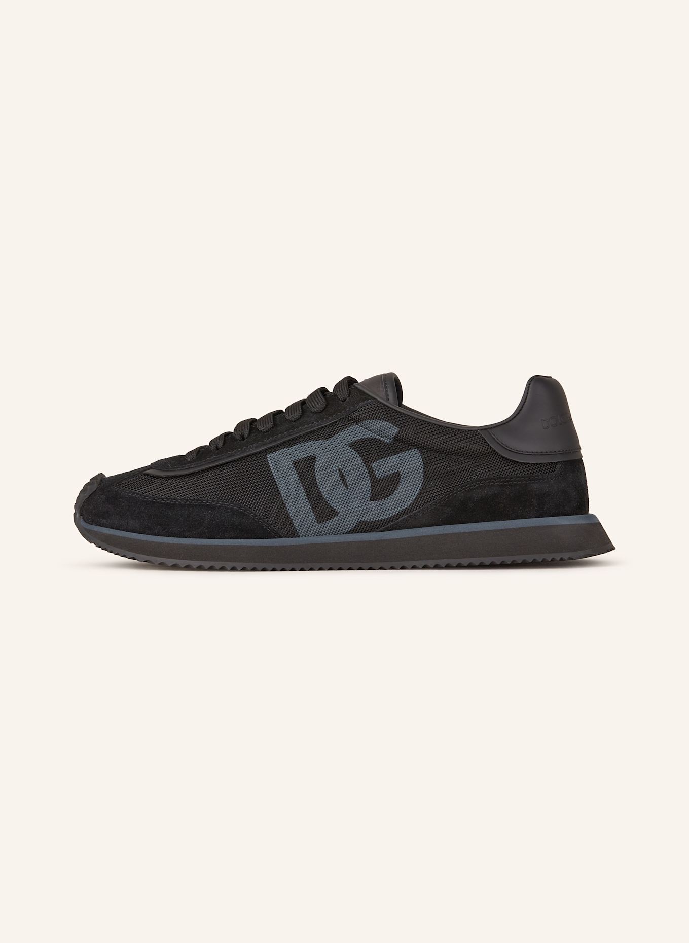 DOLCE & GABBANA Sneaker DRAGON: ZWART