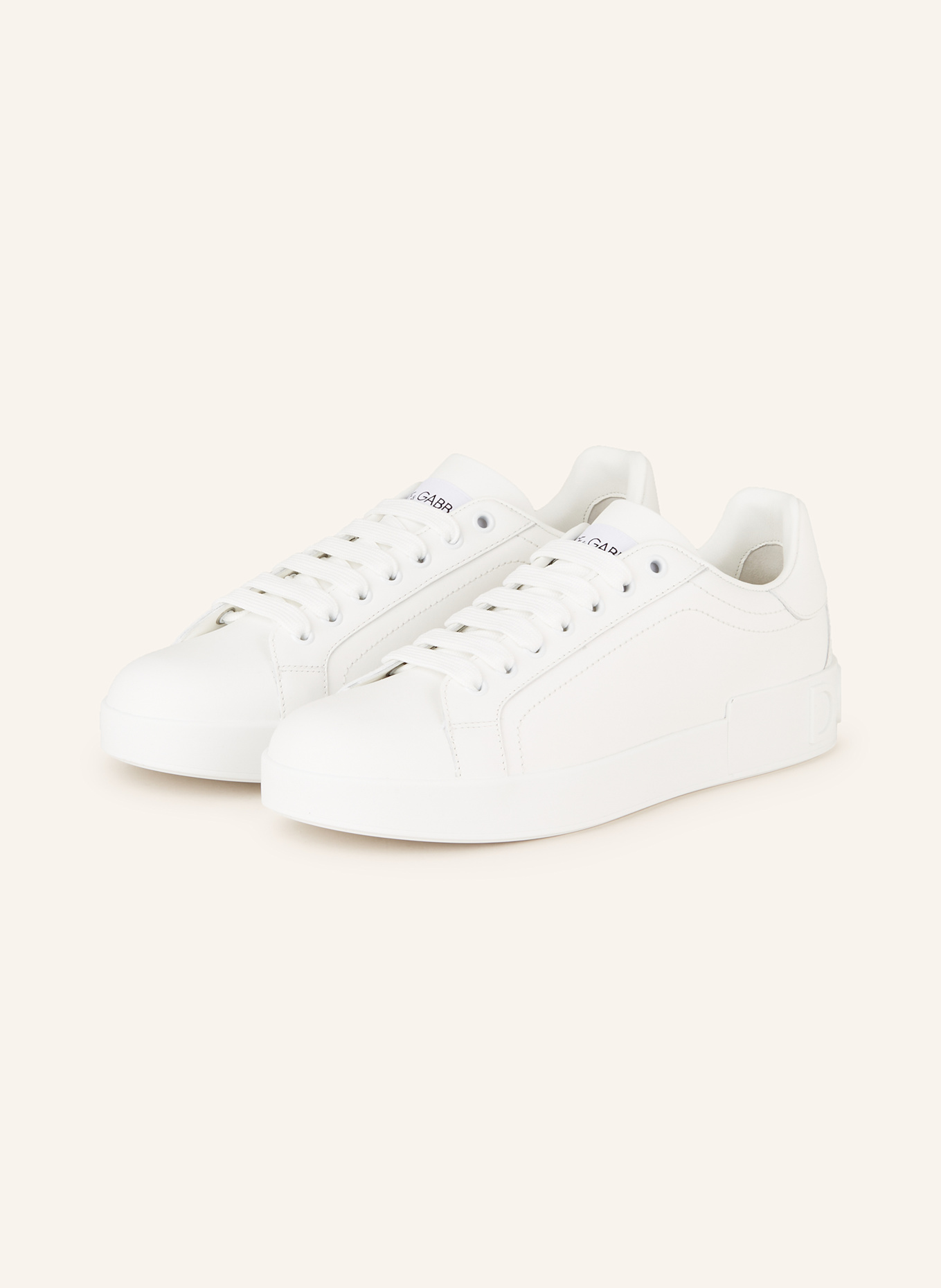 DOLCE & GABBANA Sneaker PORTOFINO: WEISS