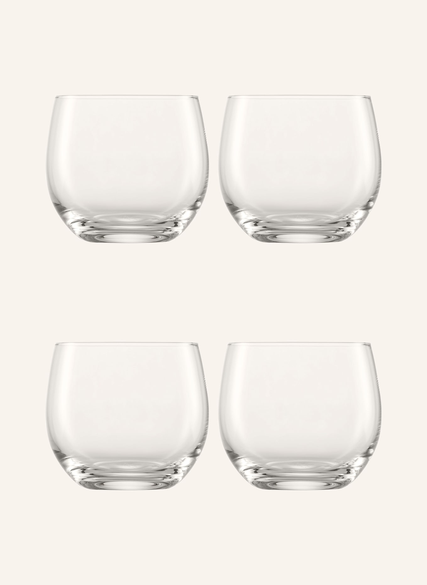 SCHOTT ZWIESEL Szklanki do whisky FOR YOU, 4 szt.: BIAŁY