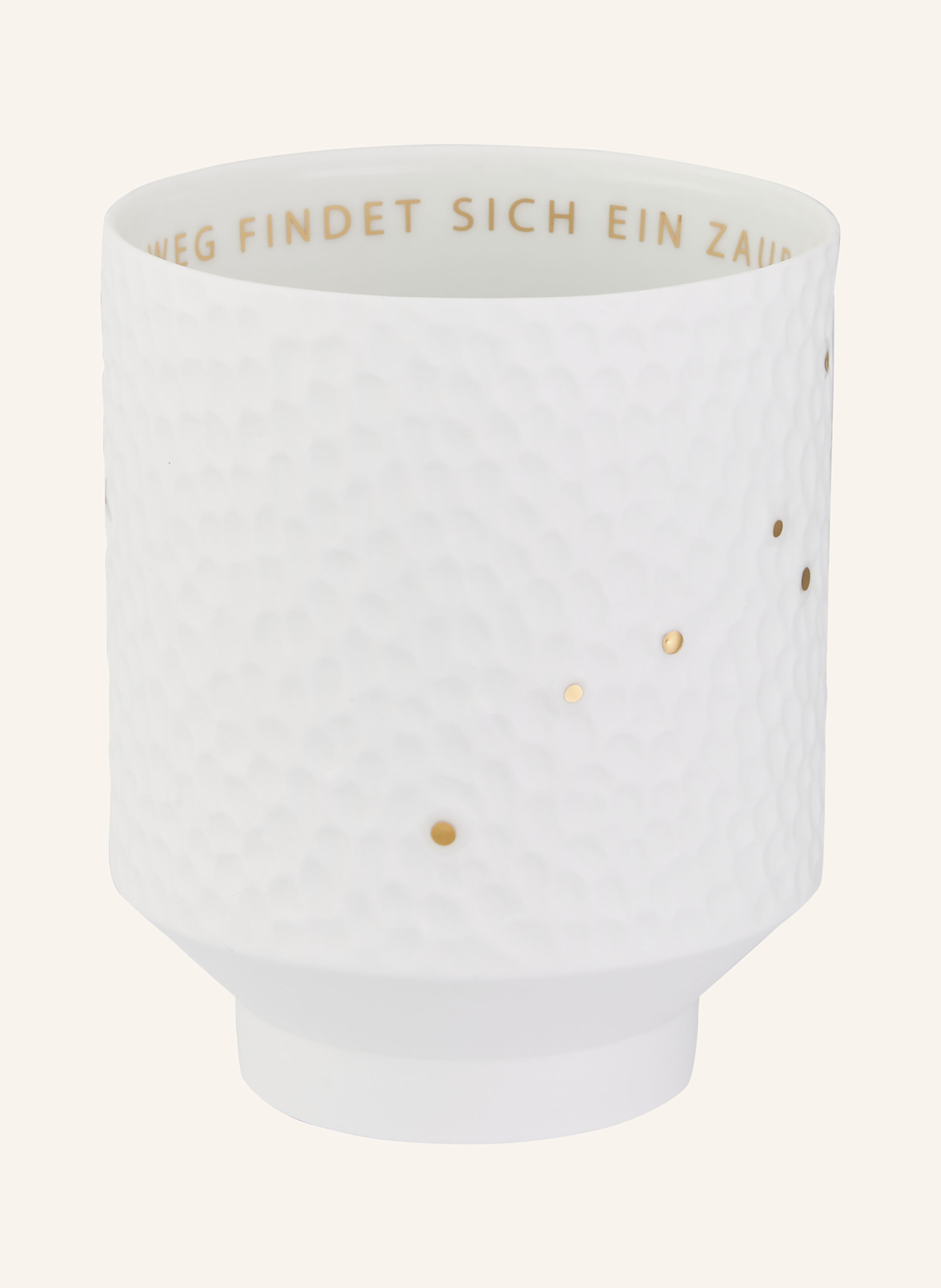 RÄDER Windlicht STERNENBILDER AUF JEDEN WEG: WEISS