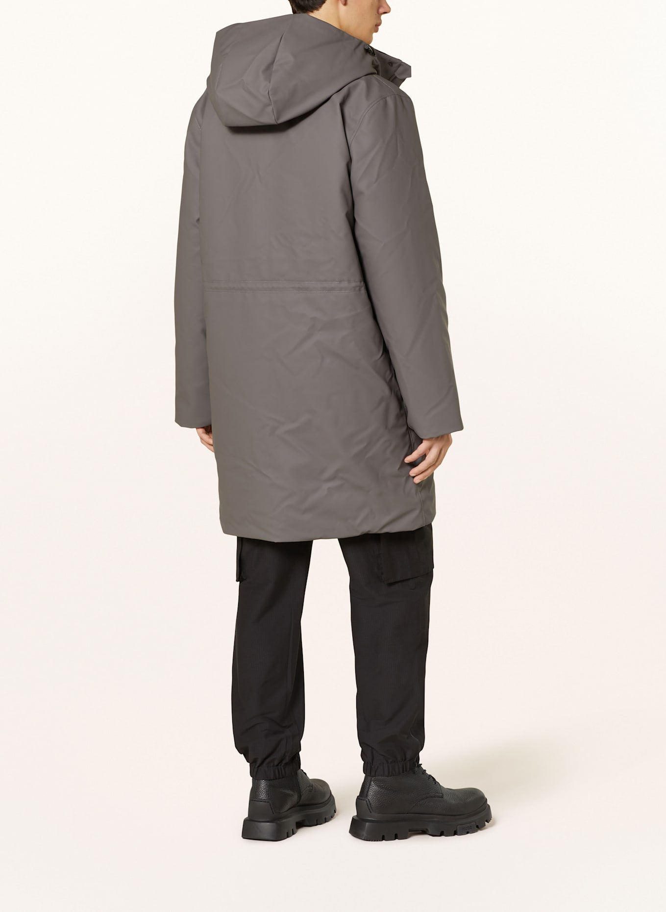 RAINS Regenjacke ASKIM: GRAU