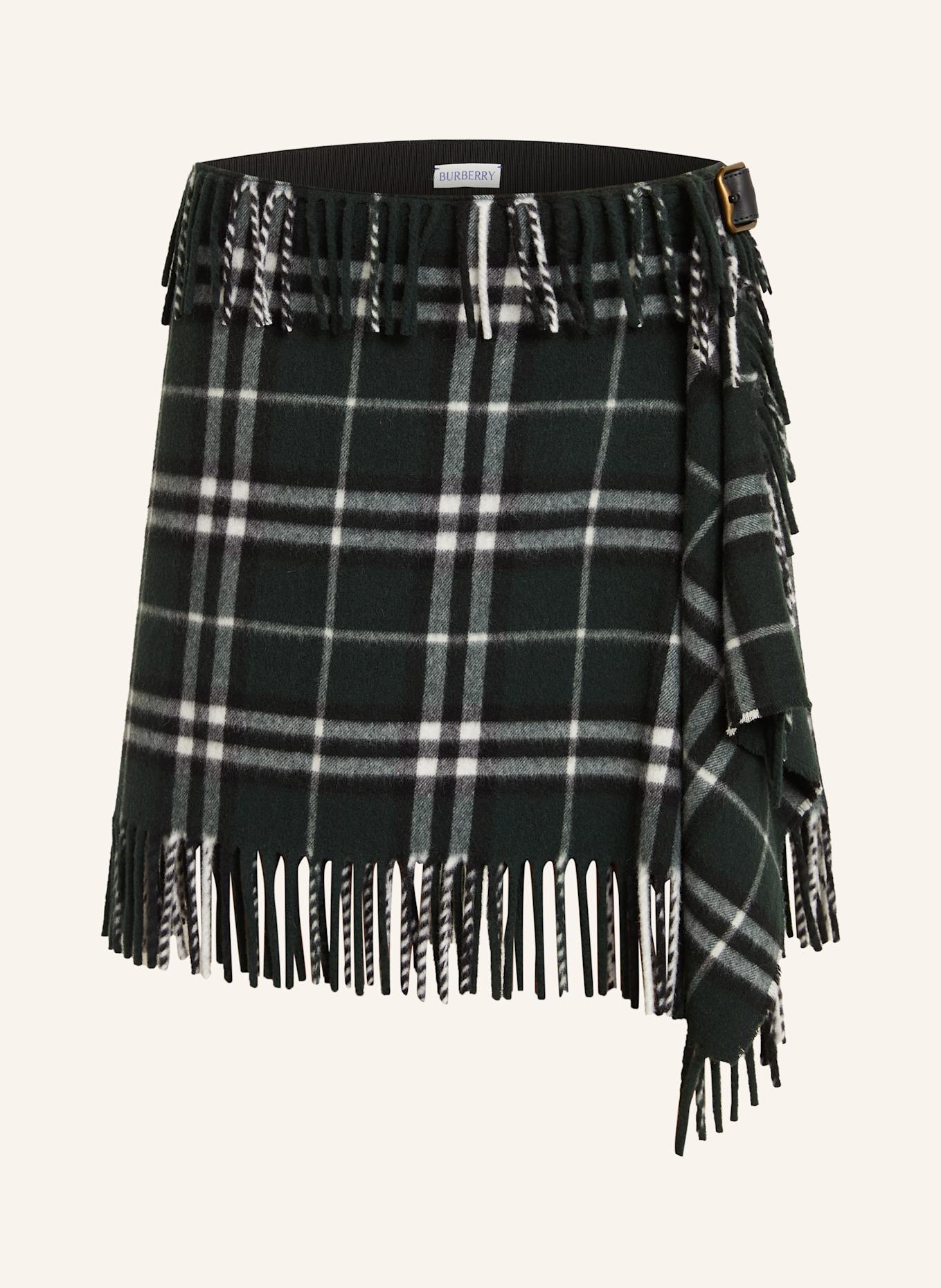 Burberry wrap skirt top