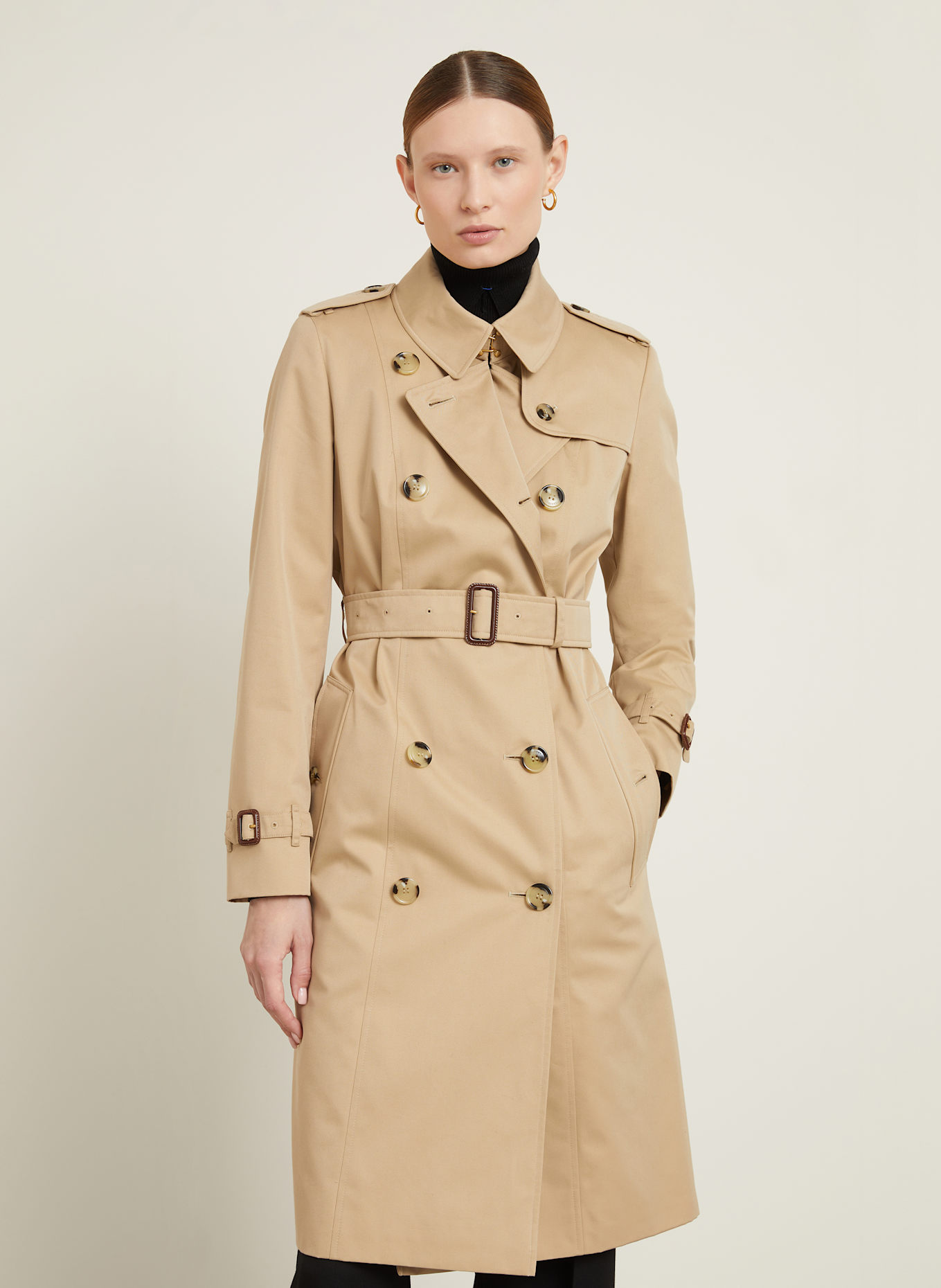 BURBERRY Trencz: BEŻOWY