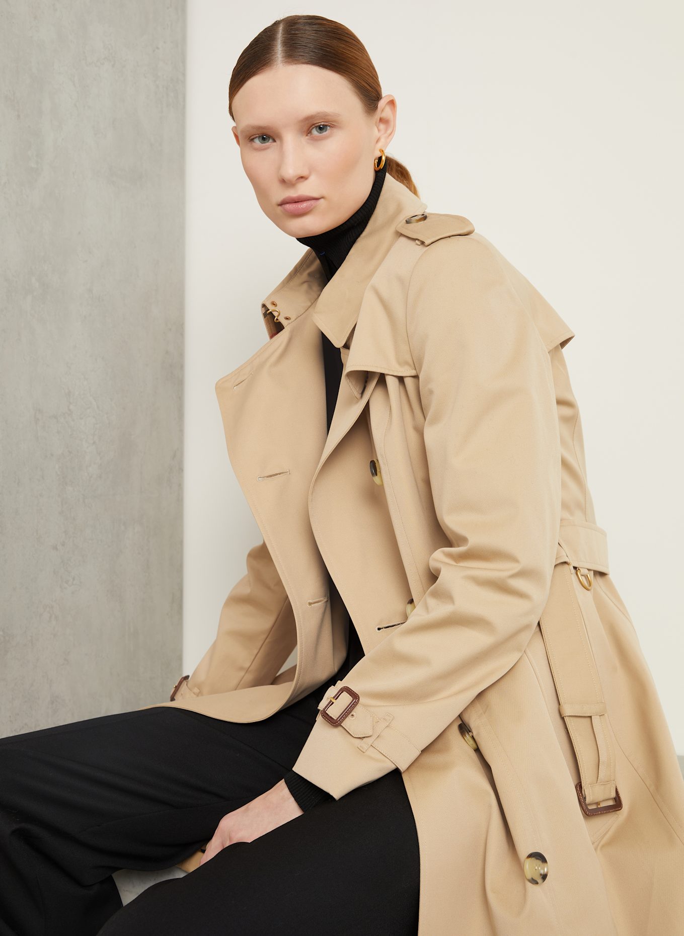 BURBERRY Trencz: BEŻOWY