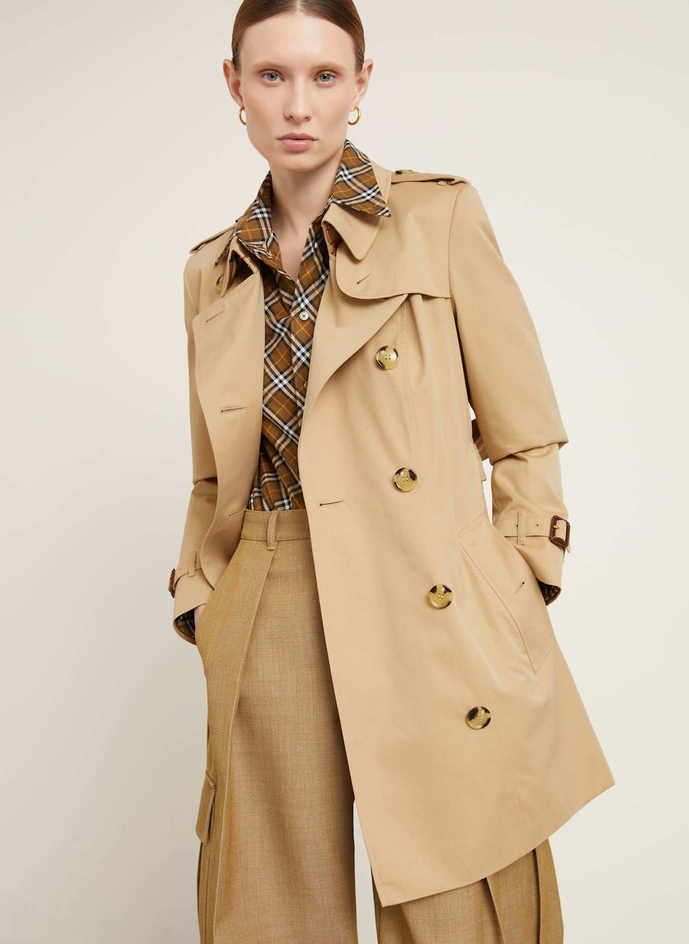 BURBERRY Trenchcoat: HELLBRAUN