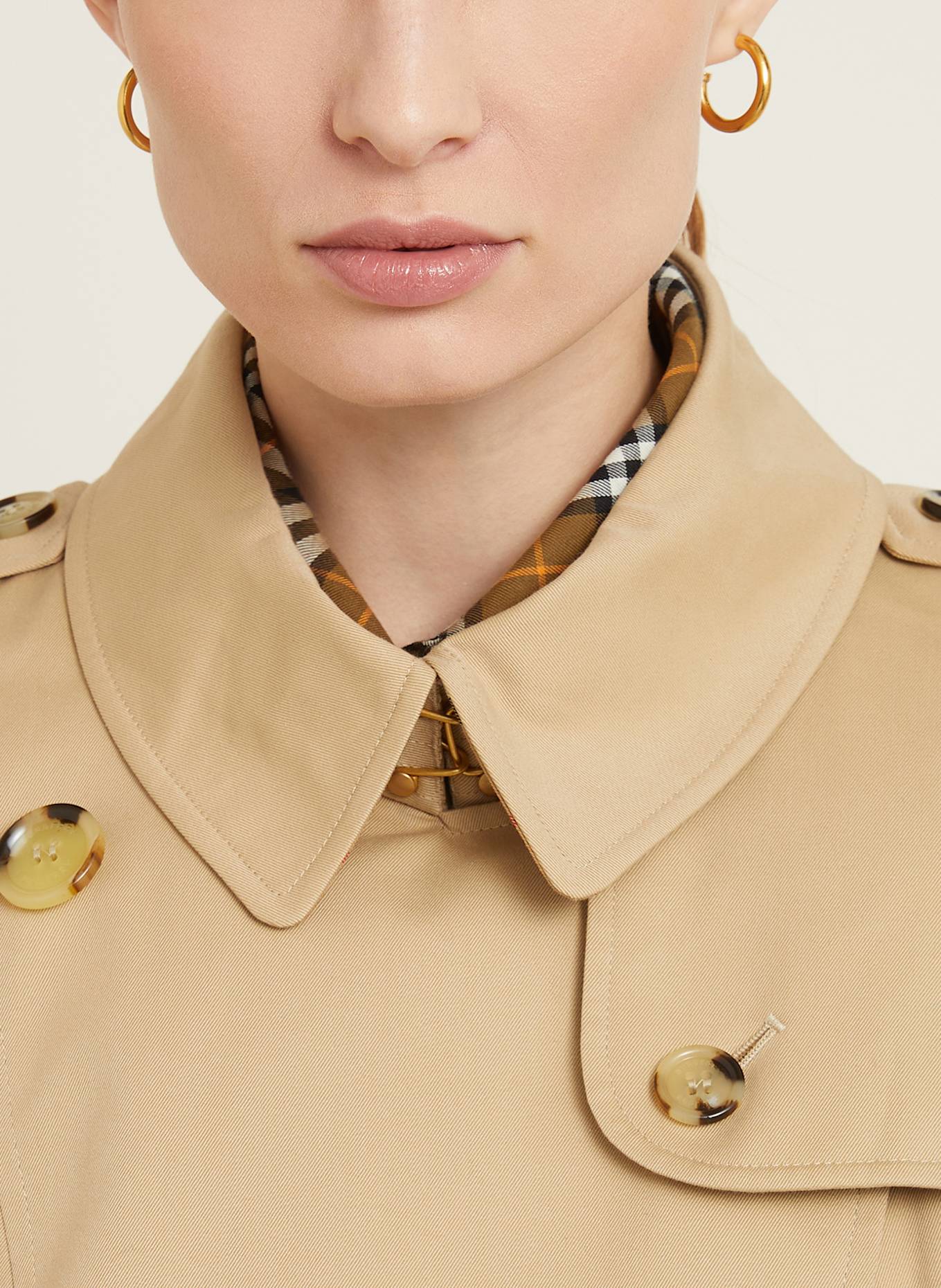 BURBERRY Trench coat in light brown