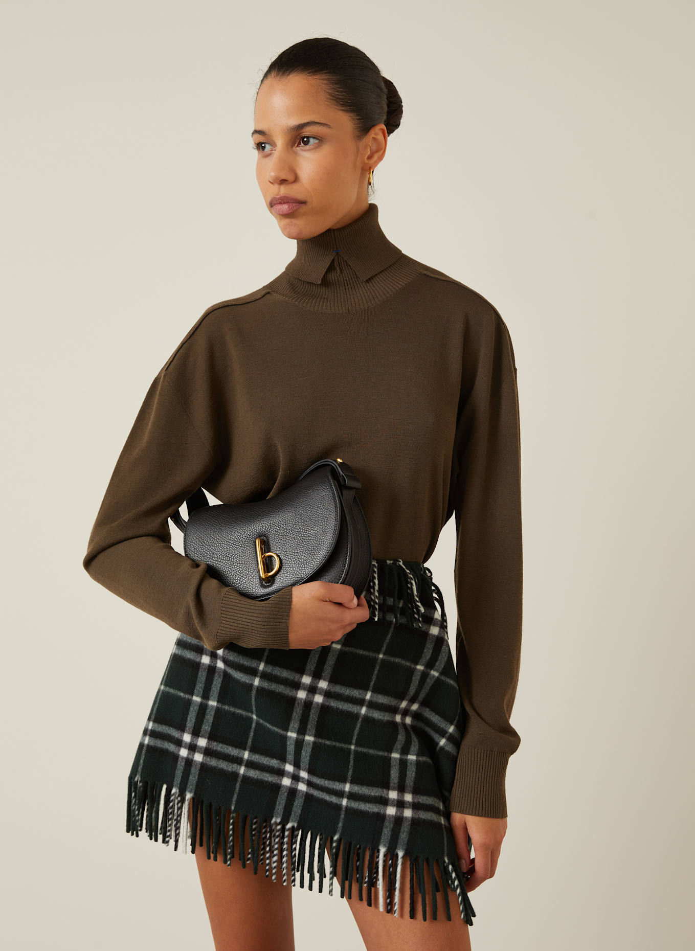 BURBERRY Shoulder bag ROCKING HORSE SMALL in black