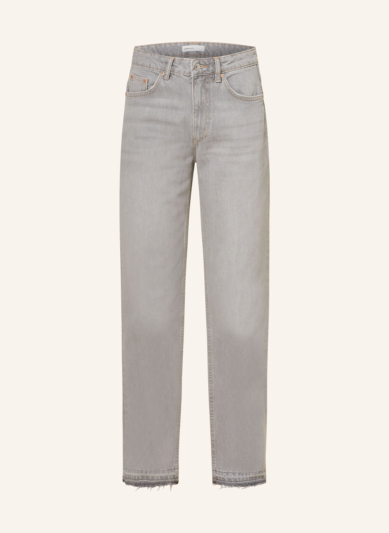 gina tricot Straight Jeans, Farbe: GREY (Bild 1)