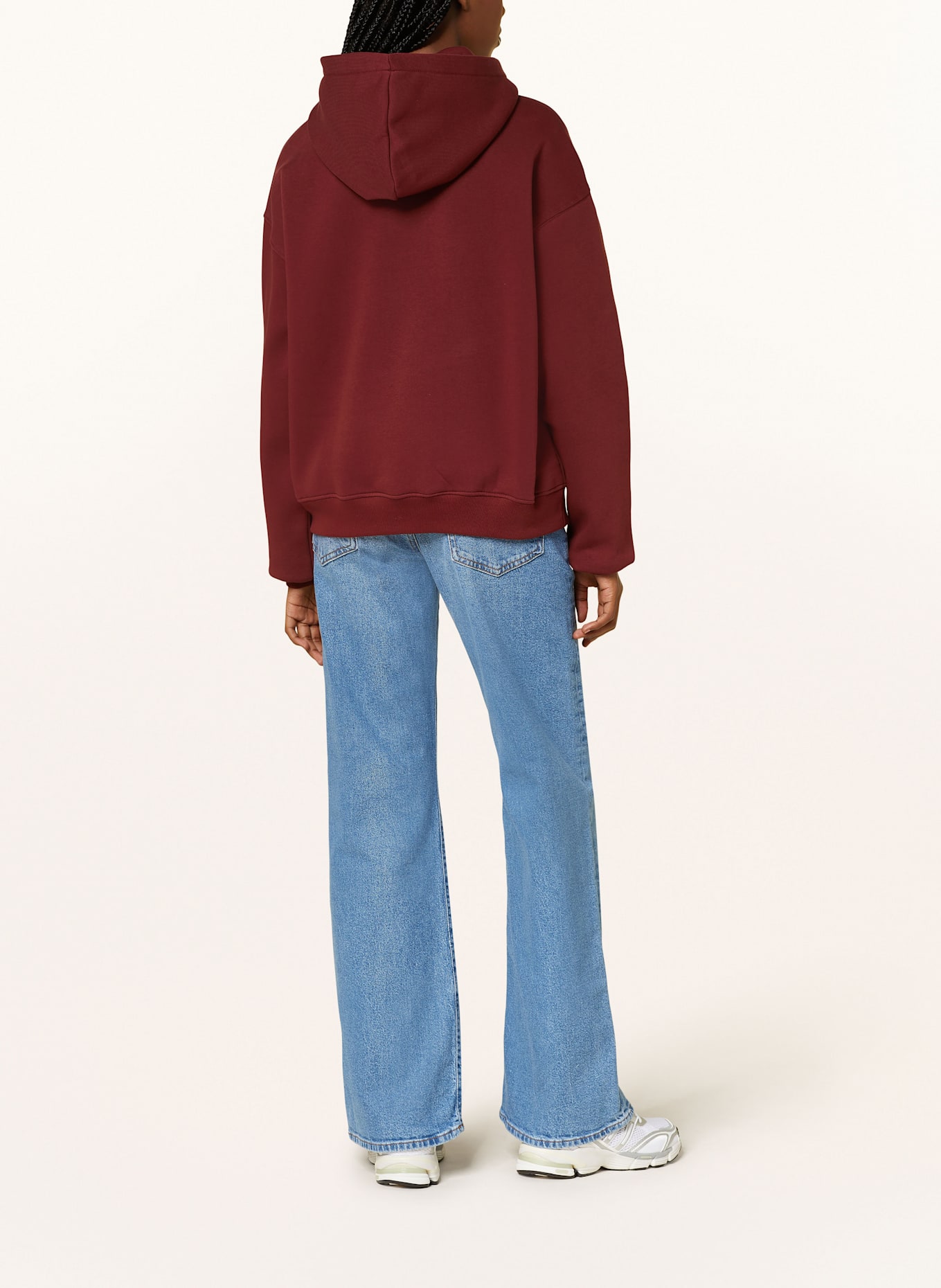 gina tricot Hoodie, Color: DARK RED (Image 3)