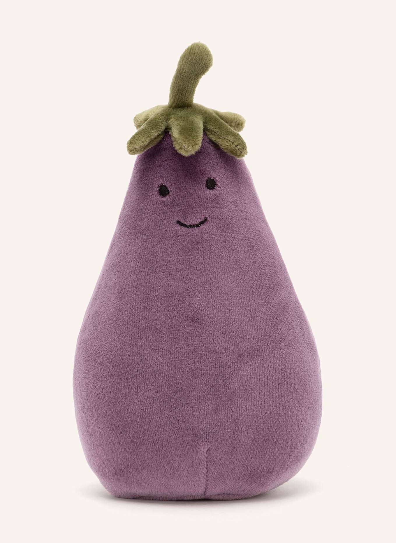 Jellycat Peluche VIVACIOUS VEGETABLE AUBERGINE SMALL: LILAS / VERT