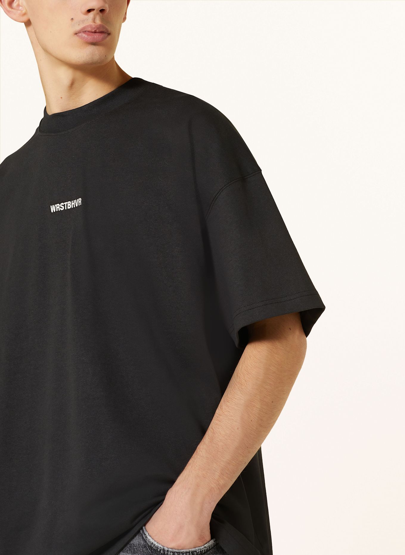 WRSTBHVR Hoodie GARM V2: BLACK