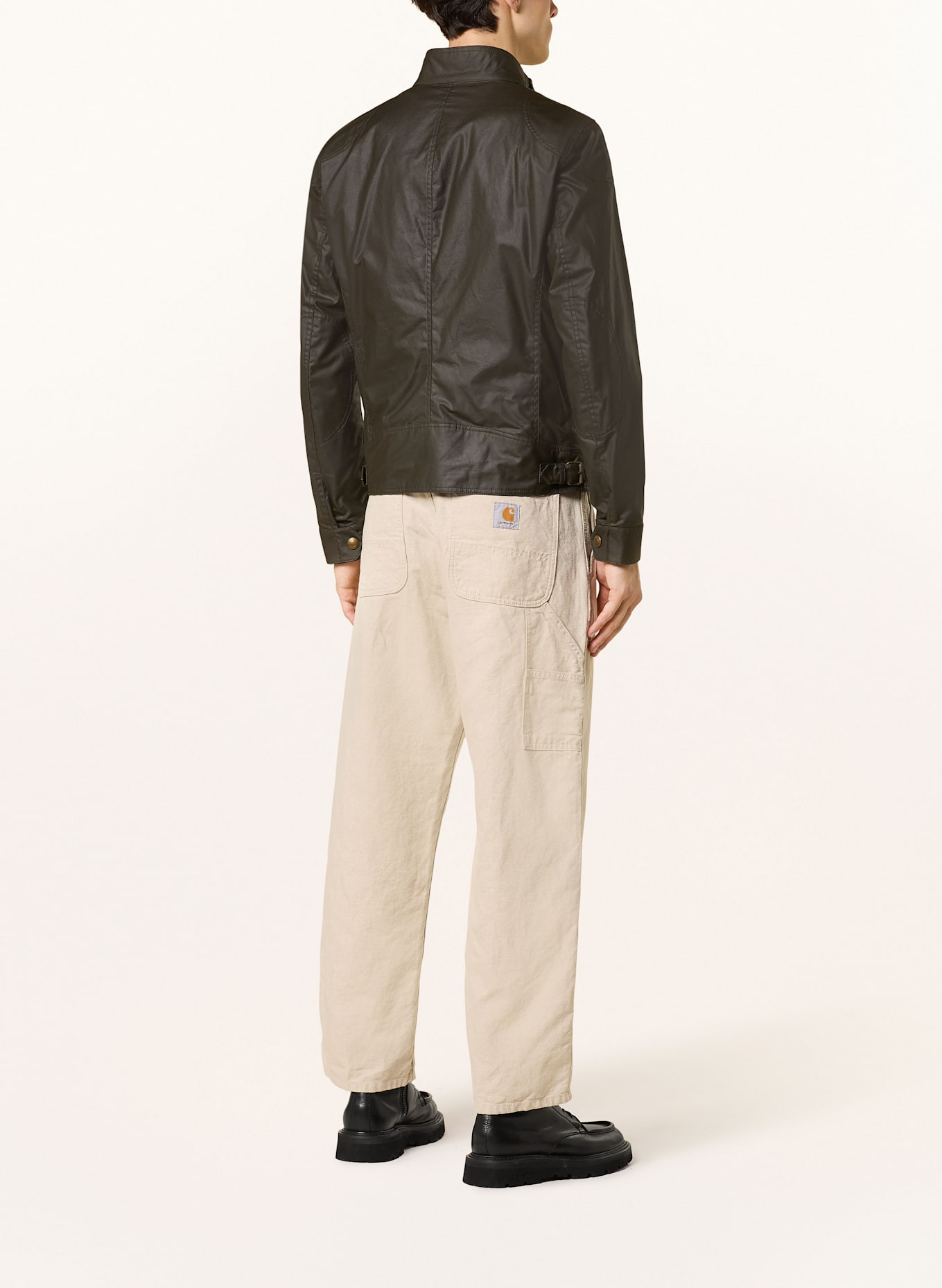 BELSTAFF RACEMASTER field jacket: KHAKI