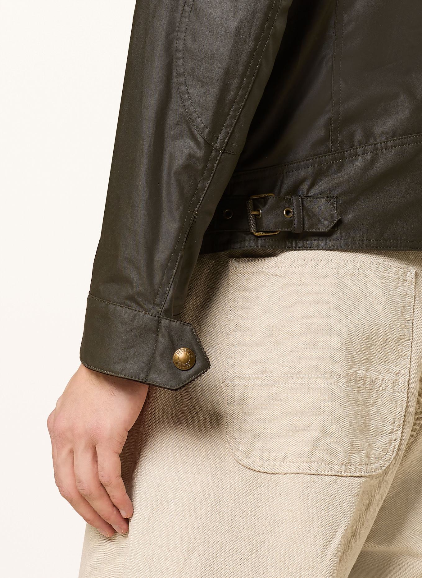 BELSTAFF RACEMASTER field jacket: KHAKI
