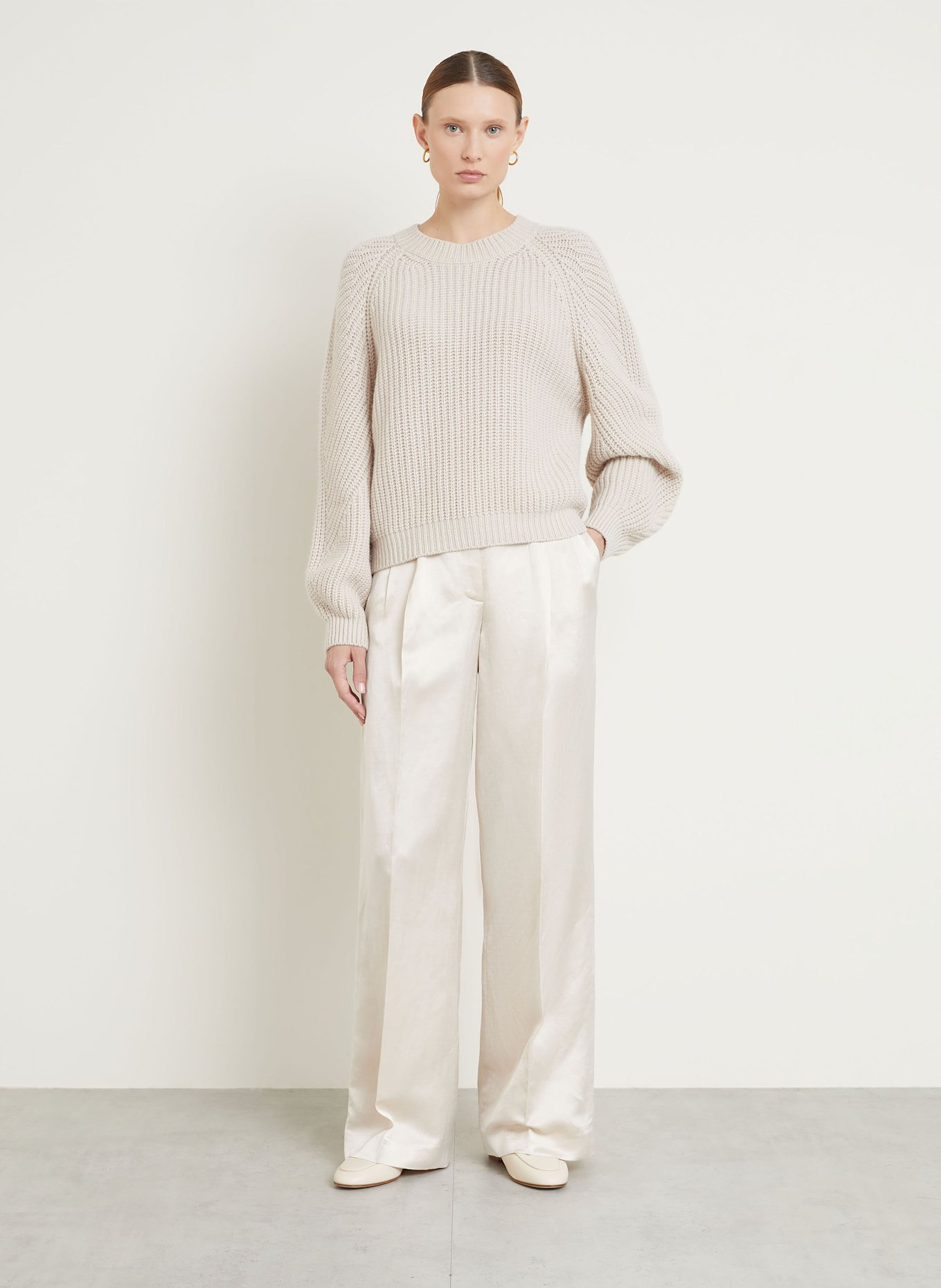 IRIS von ARNIM Cashmere-Pullover AURA: CREME