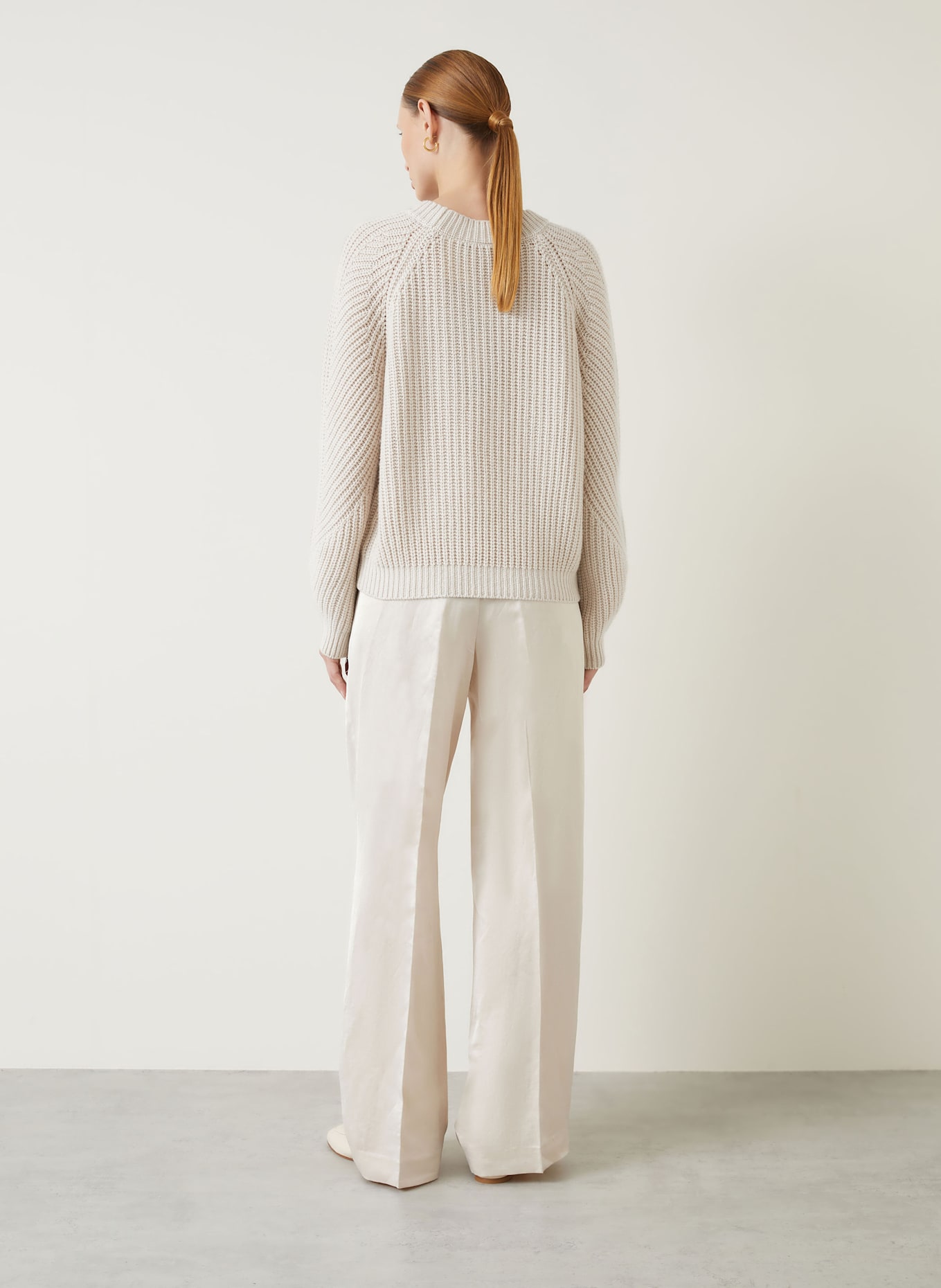 IRIS von ARNIM Cashmere-Pullover AURA: CREME