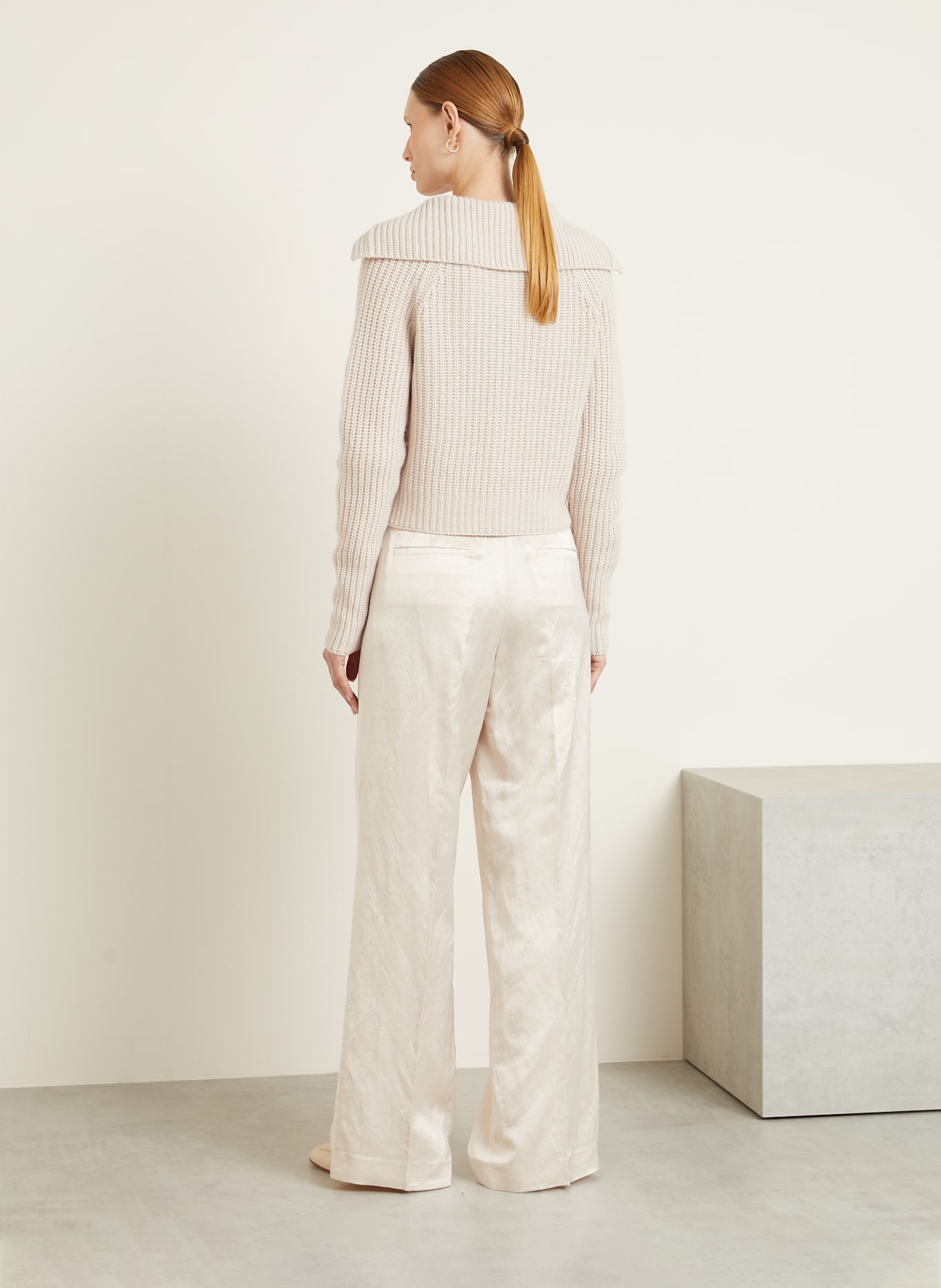 IRIS von ARNIM Strickjacke ALAURA aus Cashmere: CREME