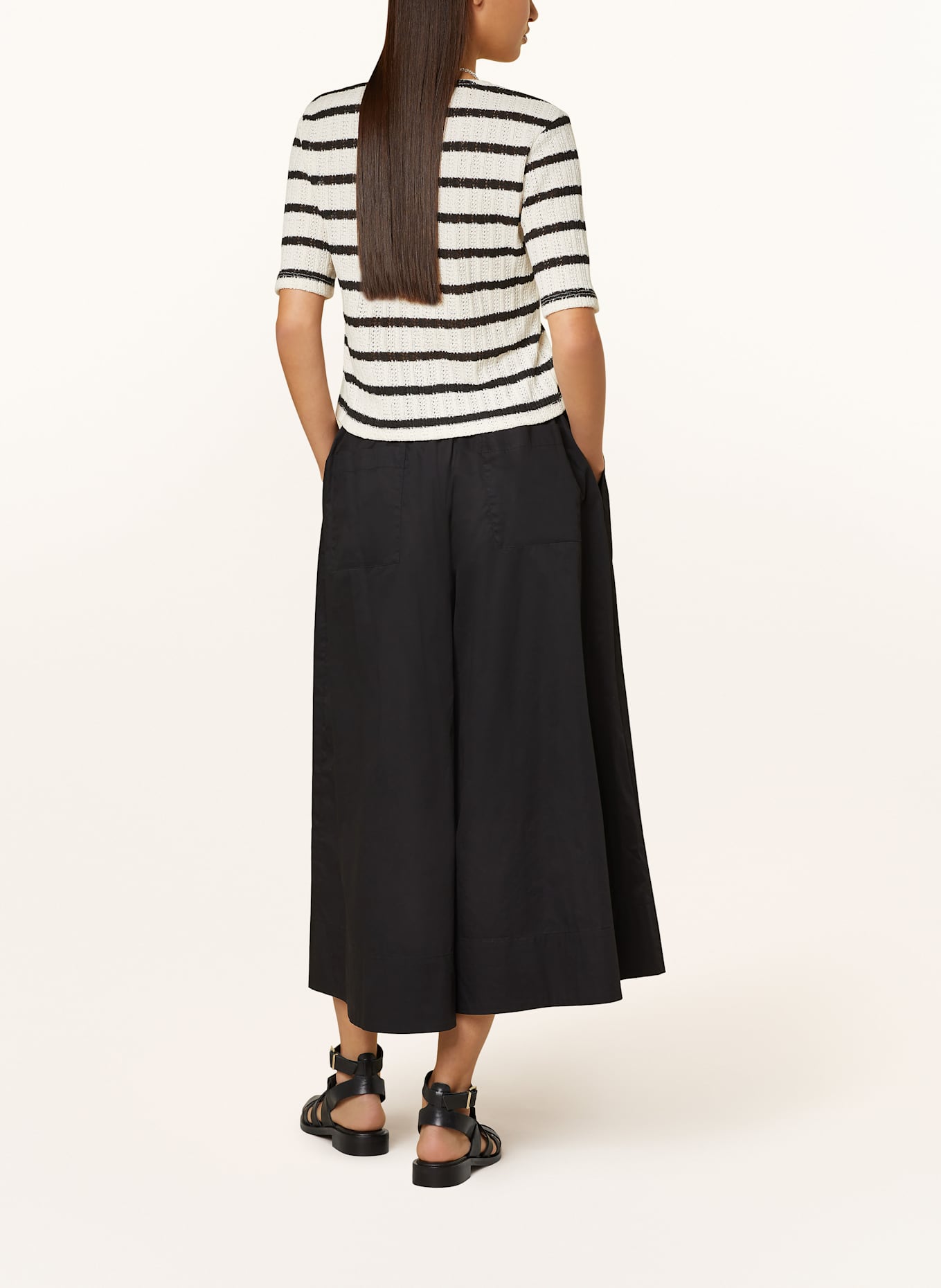 MSCH COPENHAGEN MSCHLENNA culottes: BLACK