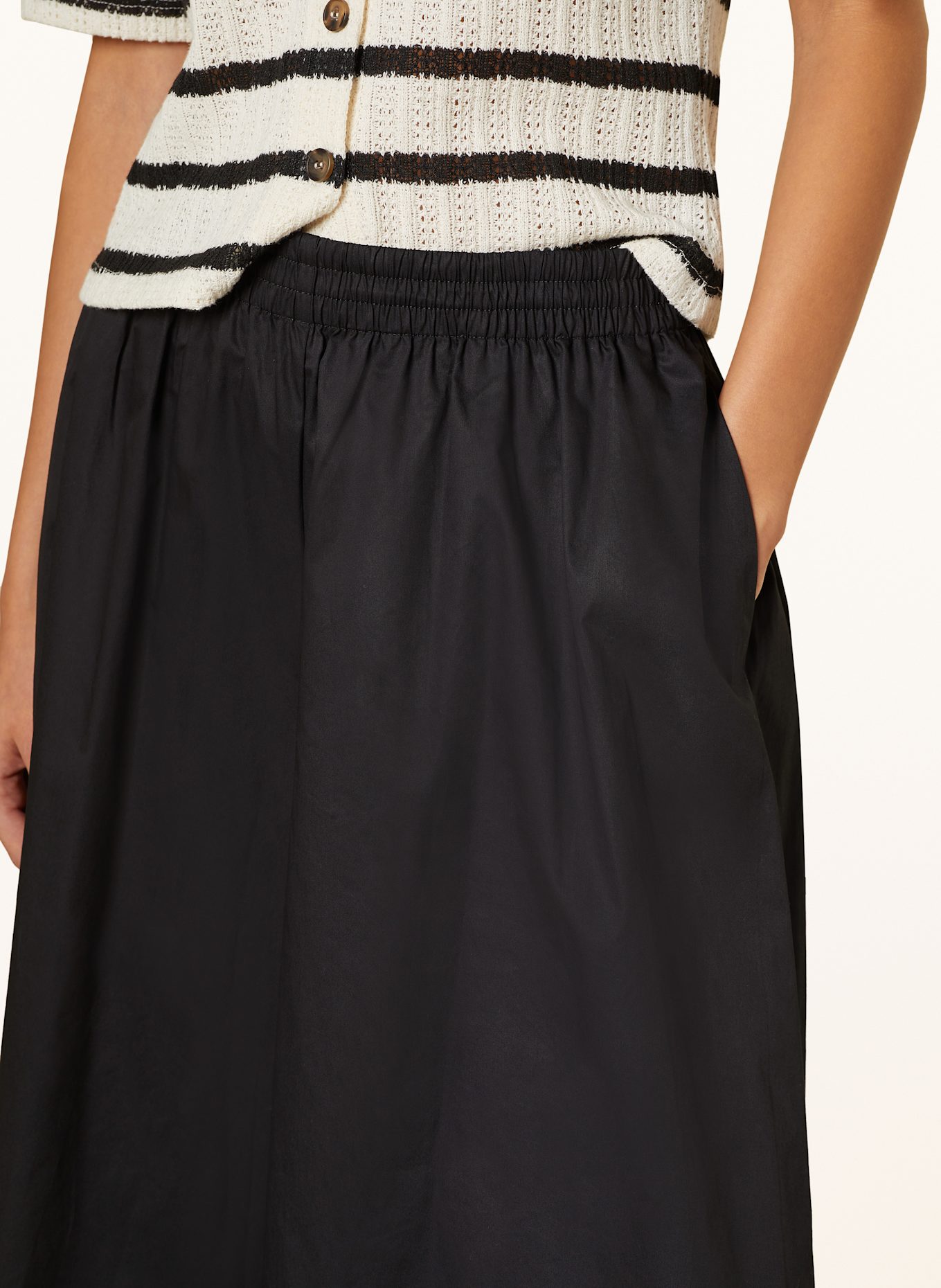MSCH COPENHAGEN MSCHLENNA culottes: BLACK