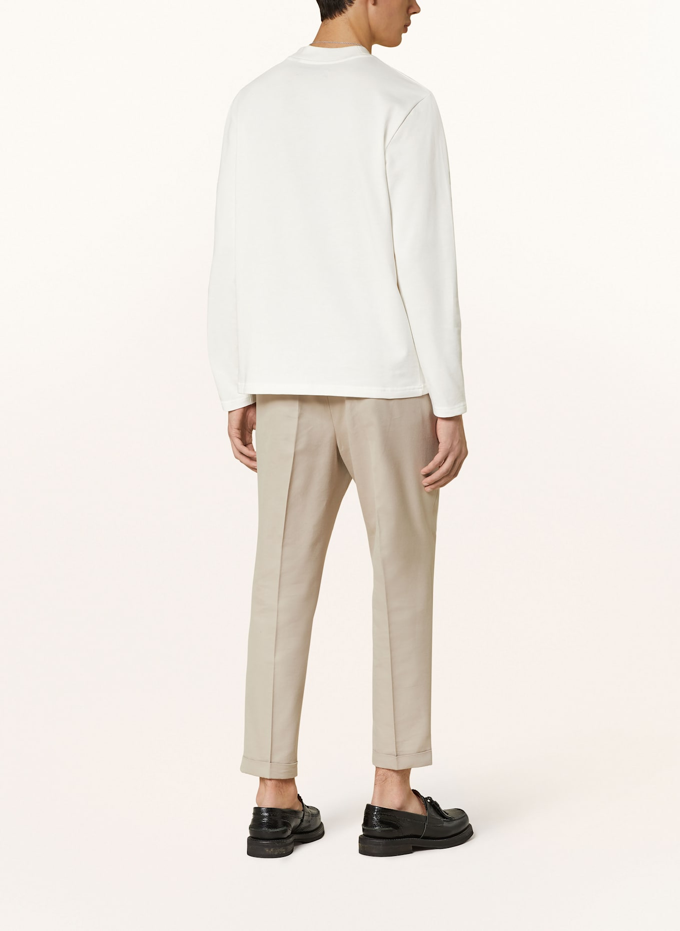 ALLSAINTS Long sleeve shirt NERO: CREAM