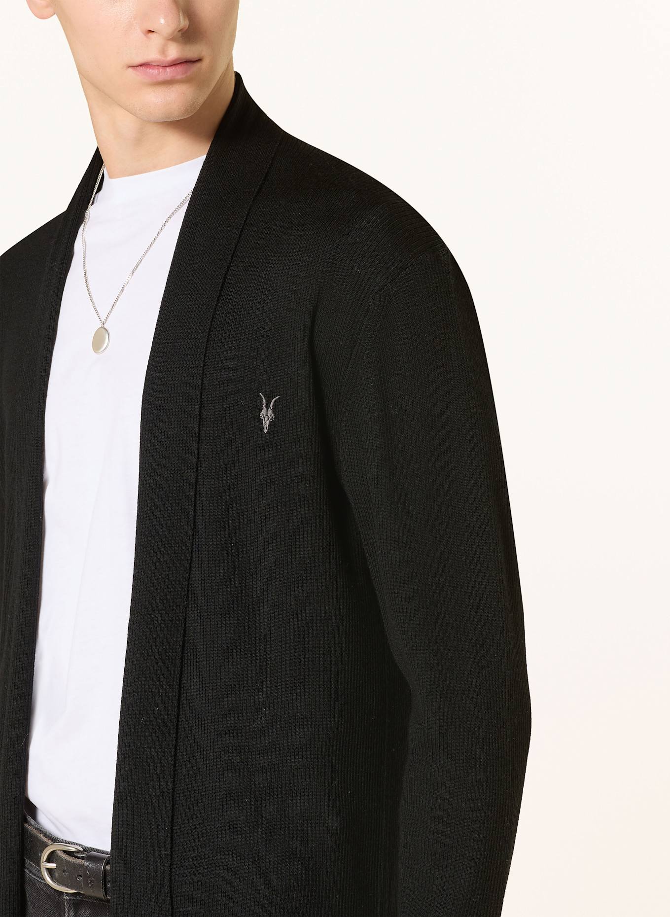 ALLSAINTS Strickjacke MODE: SCHWARZ