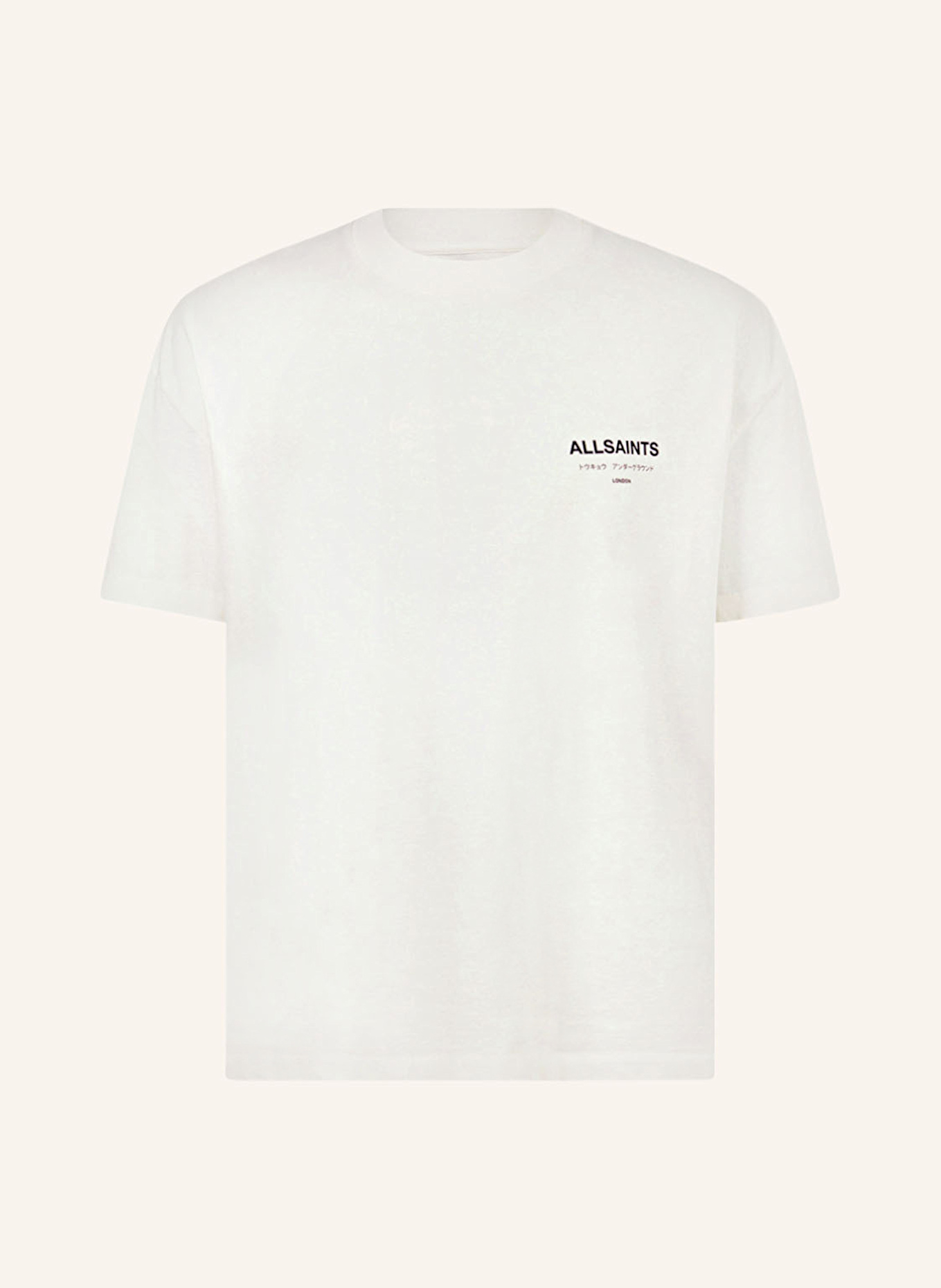 ALLSAINTS T-Shirt UNDERGROUND, Farbe: WEISS (Bild 1)