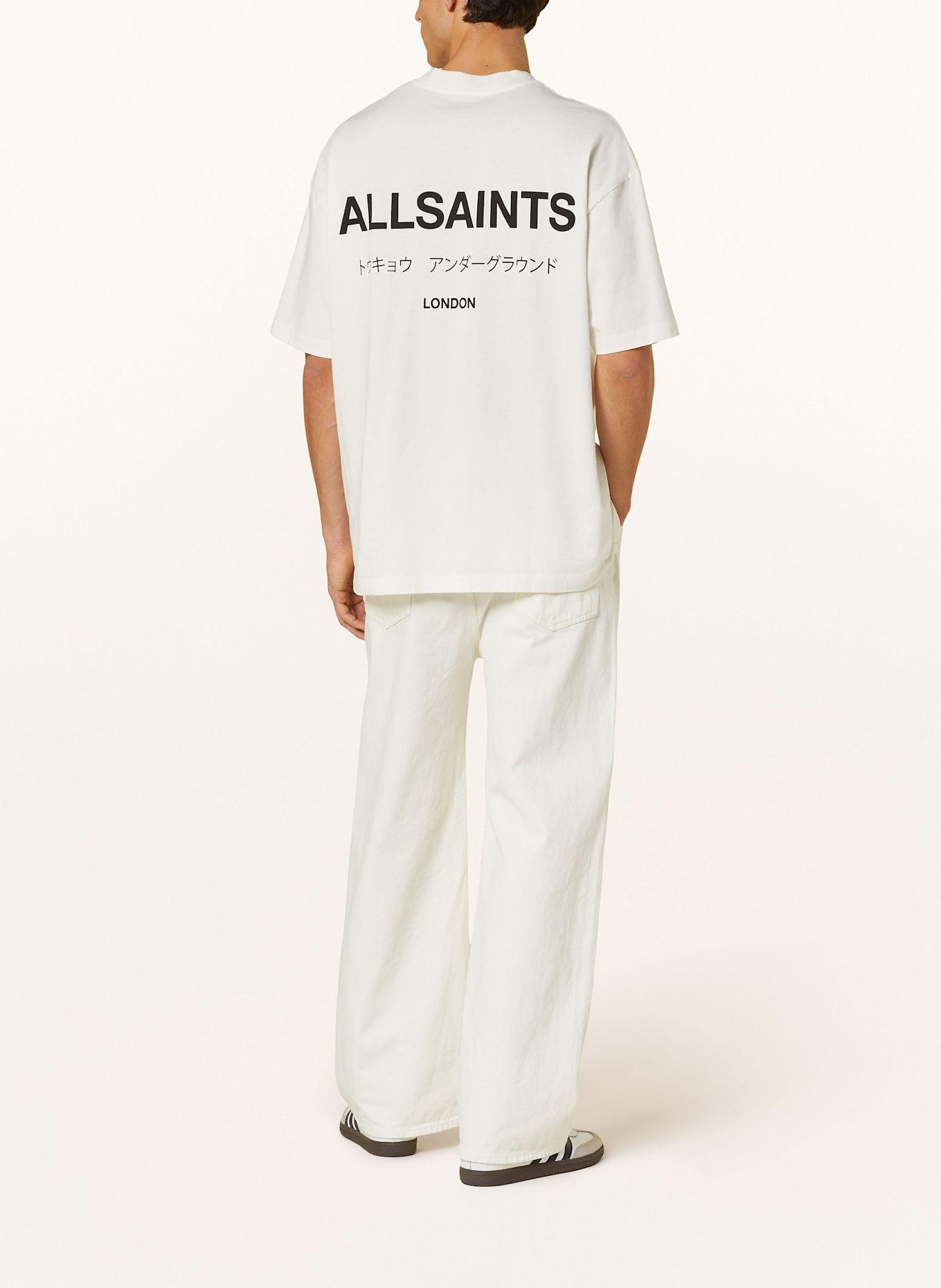 ALLSAINTS T-Shirt UNDERGROUND, Farbe: WEISS (Bild 2)