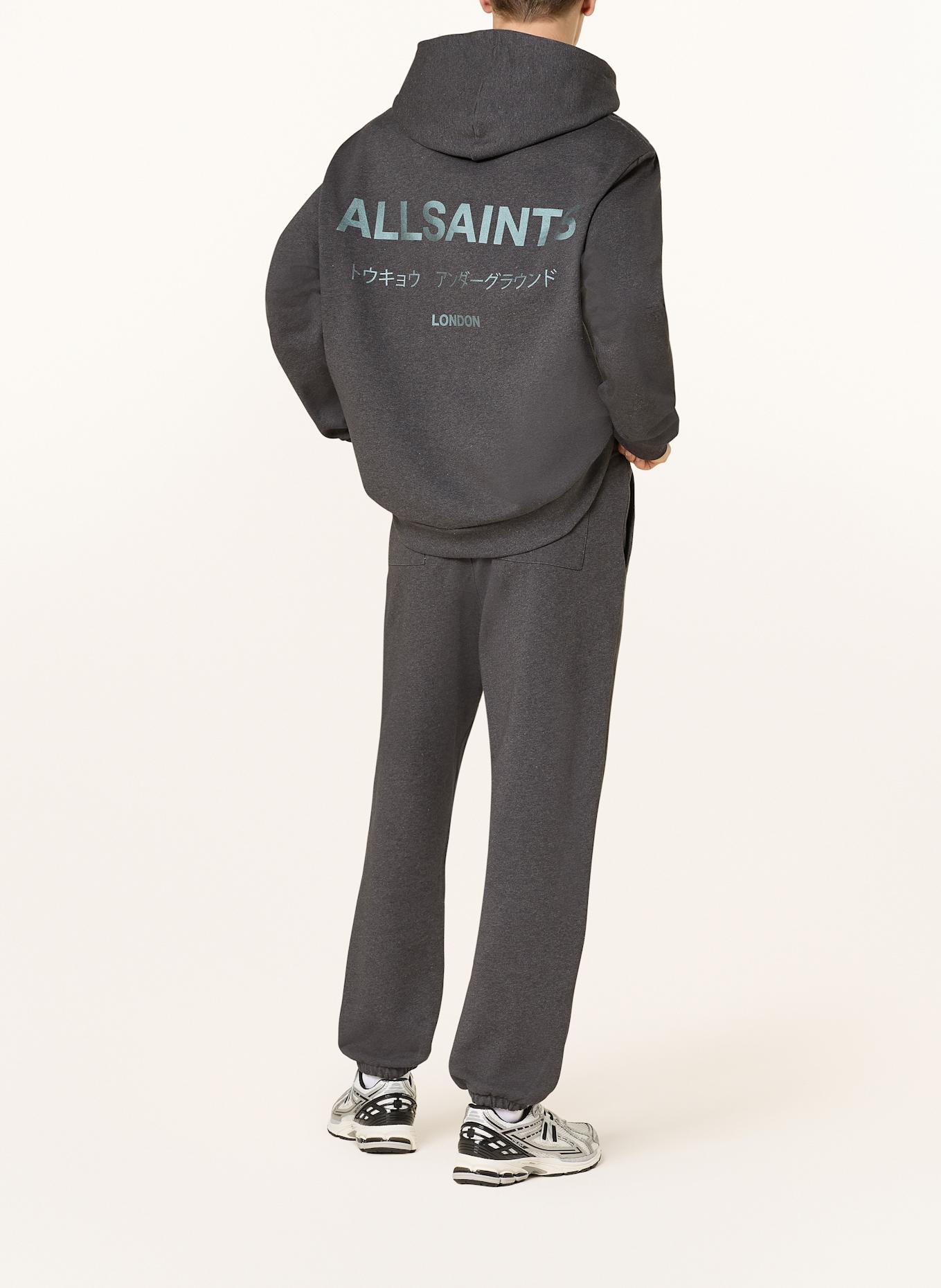 ALLSAINTS Hoodie UNDERGROUND, Color: DARK GRAY (Image 2)