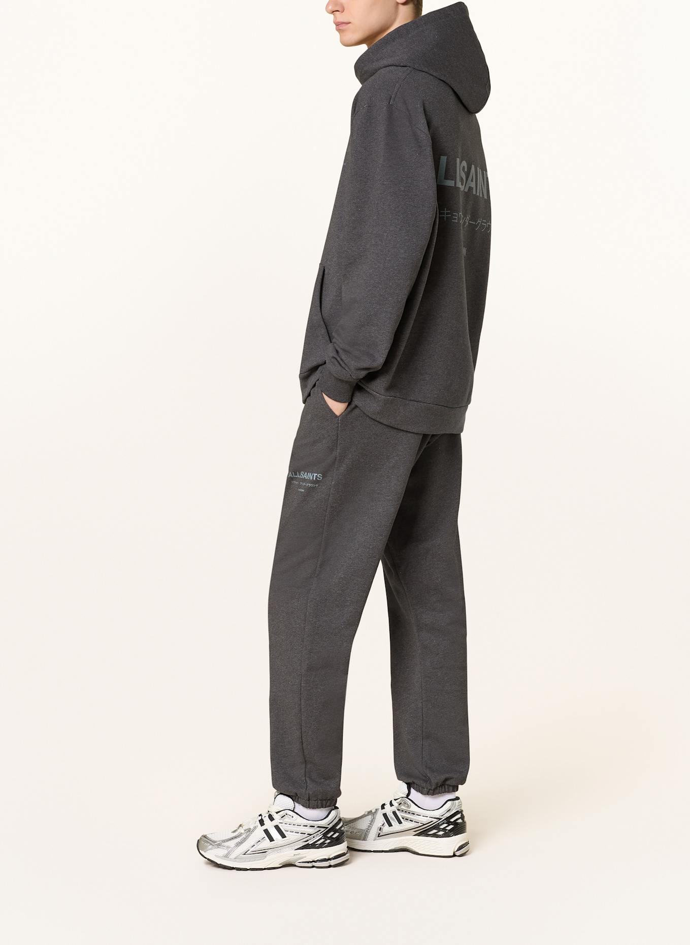ALLSAINTS Hoodie UNDERGROUND, Color: DARK GRAY (Image 4)