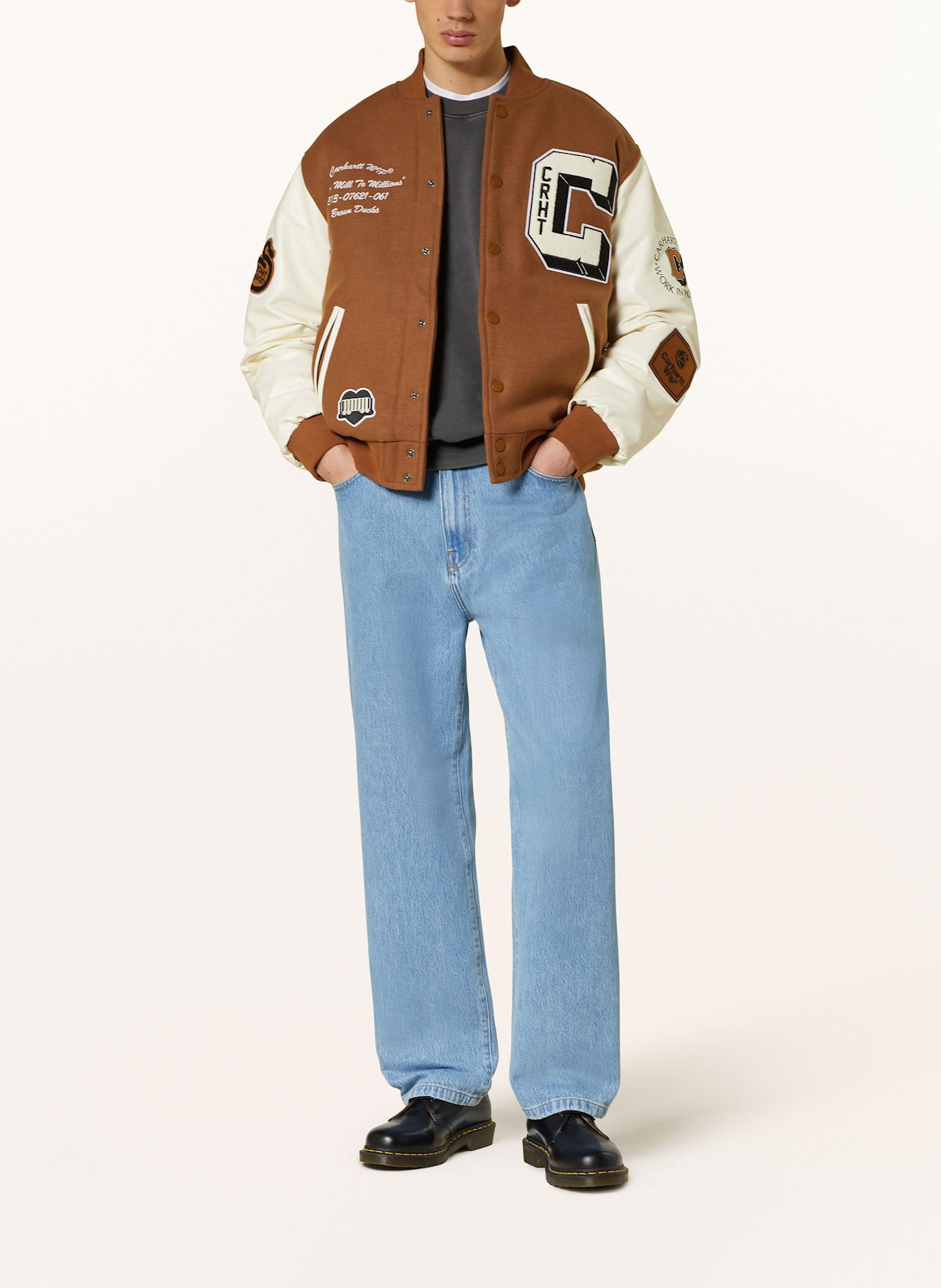 carhartt WIP Jeans AARON Regular Fit: 112 STONE BLEACHED