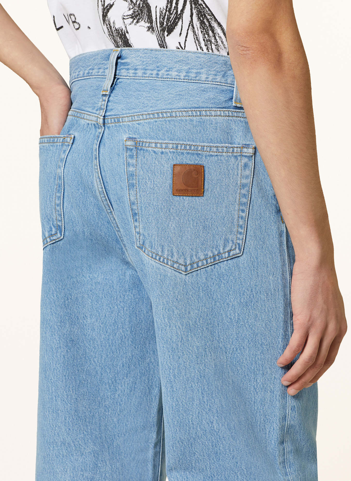 carhartt WIP Jeans AARON Regular Fit: 112 STONE BLEACHED