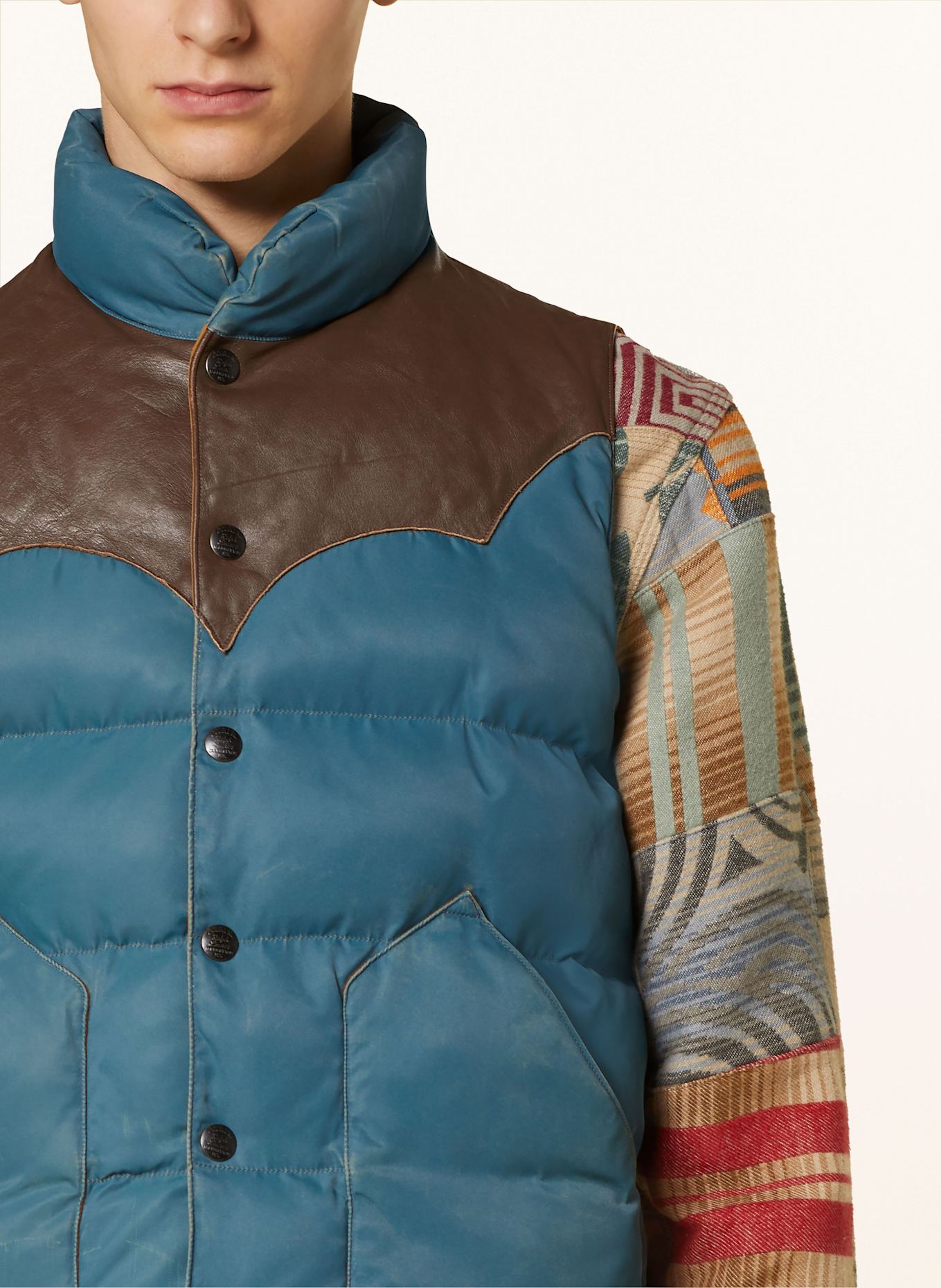 Alibaba Wholesale Puffer Vest Custom Logo Men's Outdoor Cropped