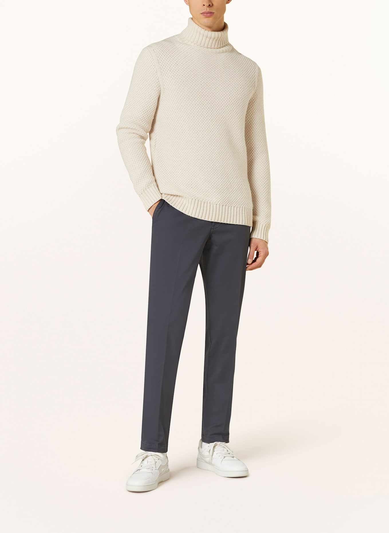 CINQUE Chino CIWOOD Slim Fit: BLAU