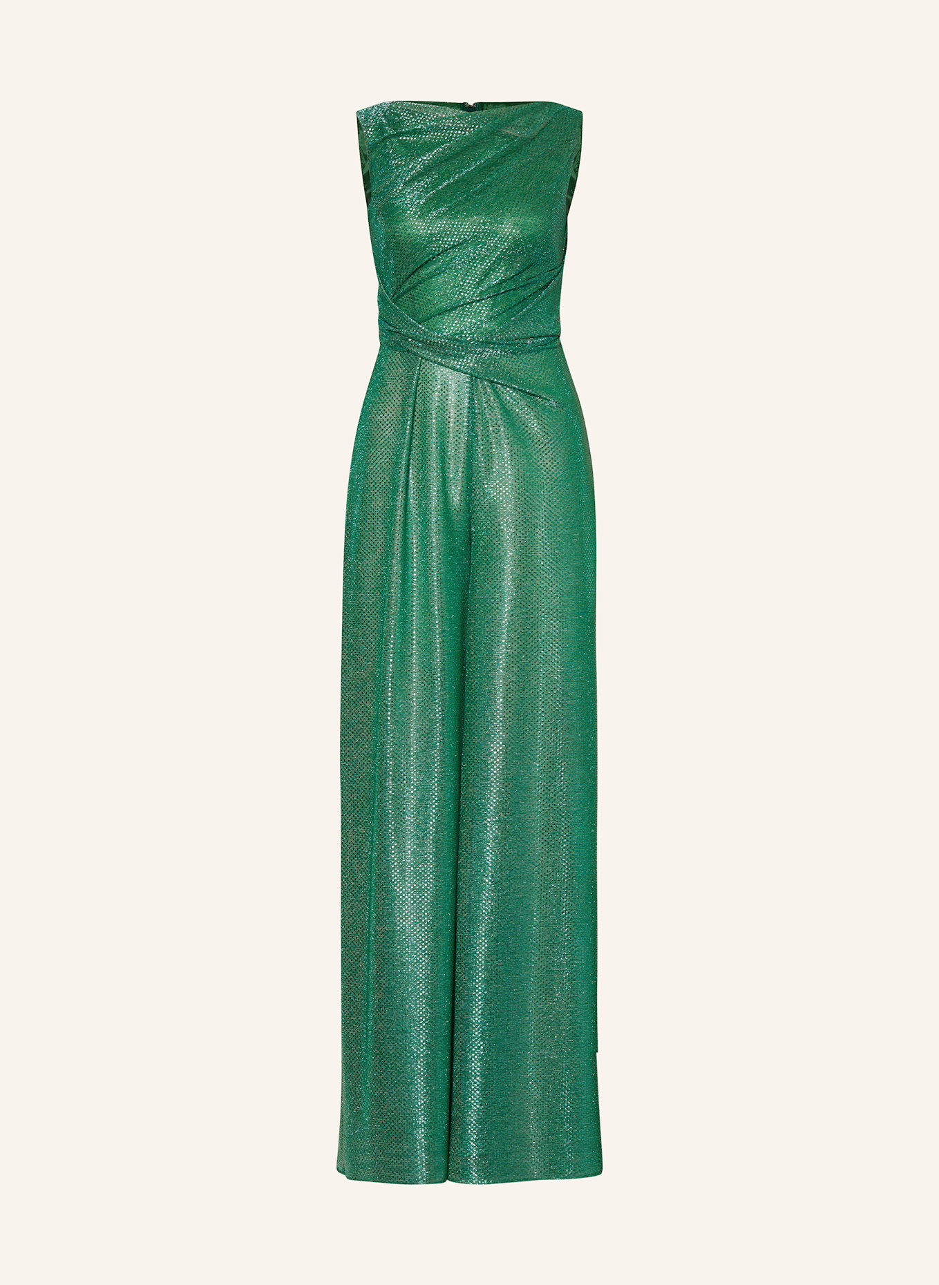 TALBOT RUNHOF Kombinezon z błyszczącą przędzą: ZIELONY