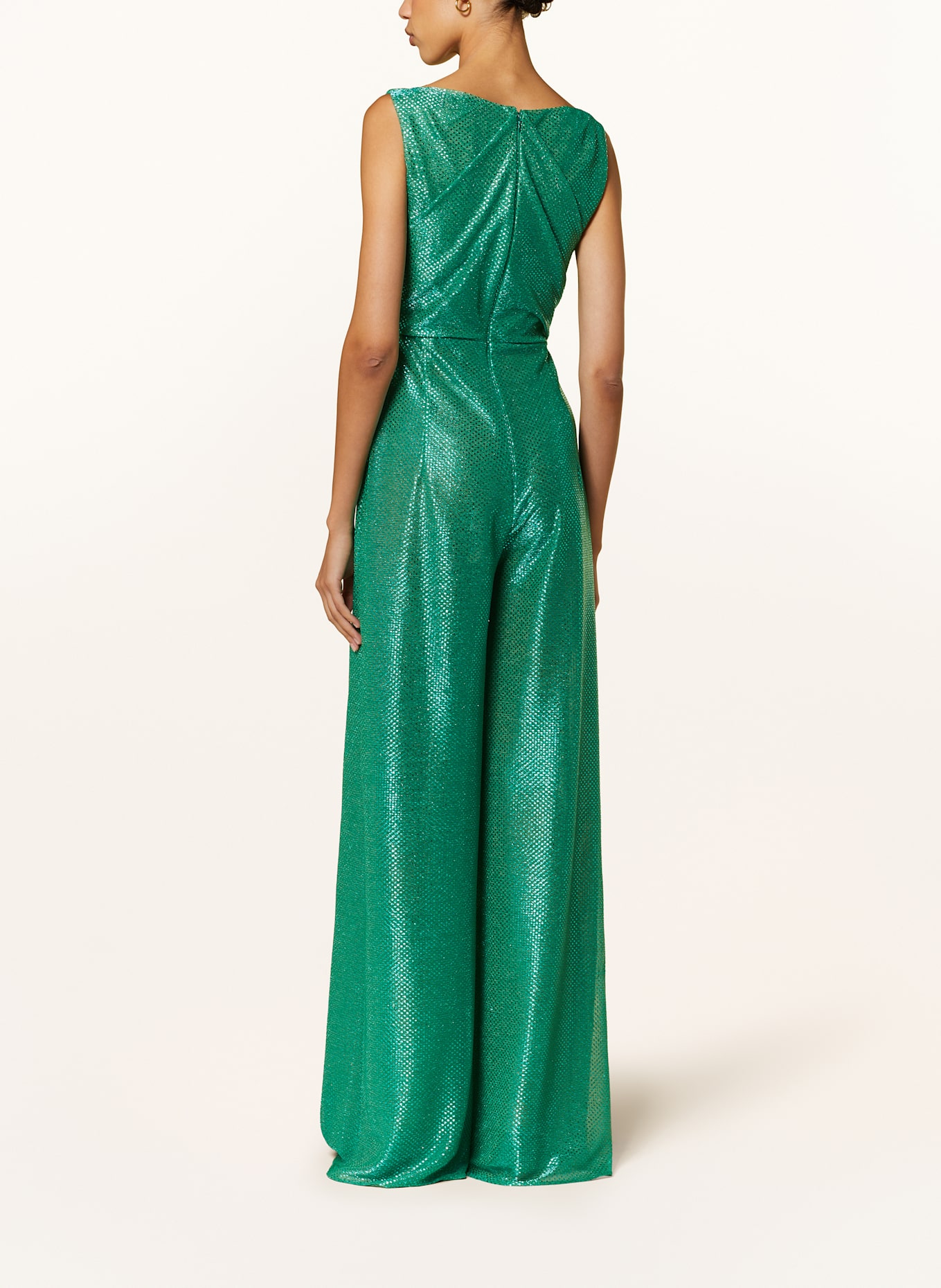 TALBOT RUNHOF Kombinezon z błyszczącą przędzą: ZIELONY