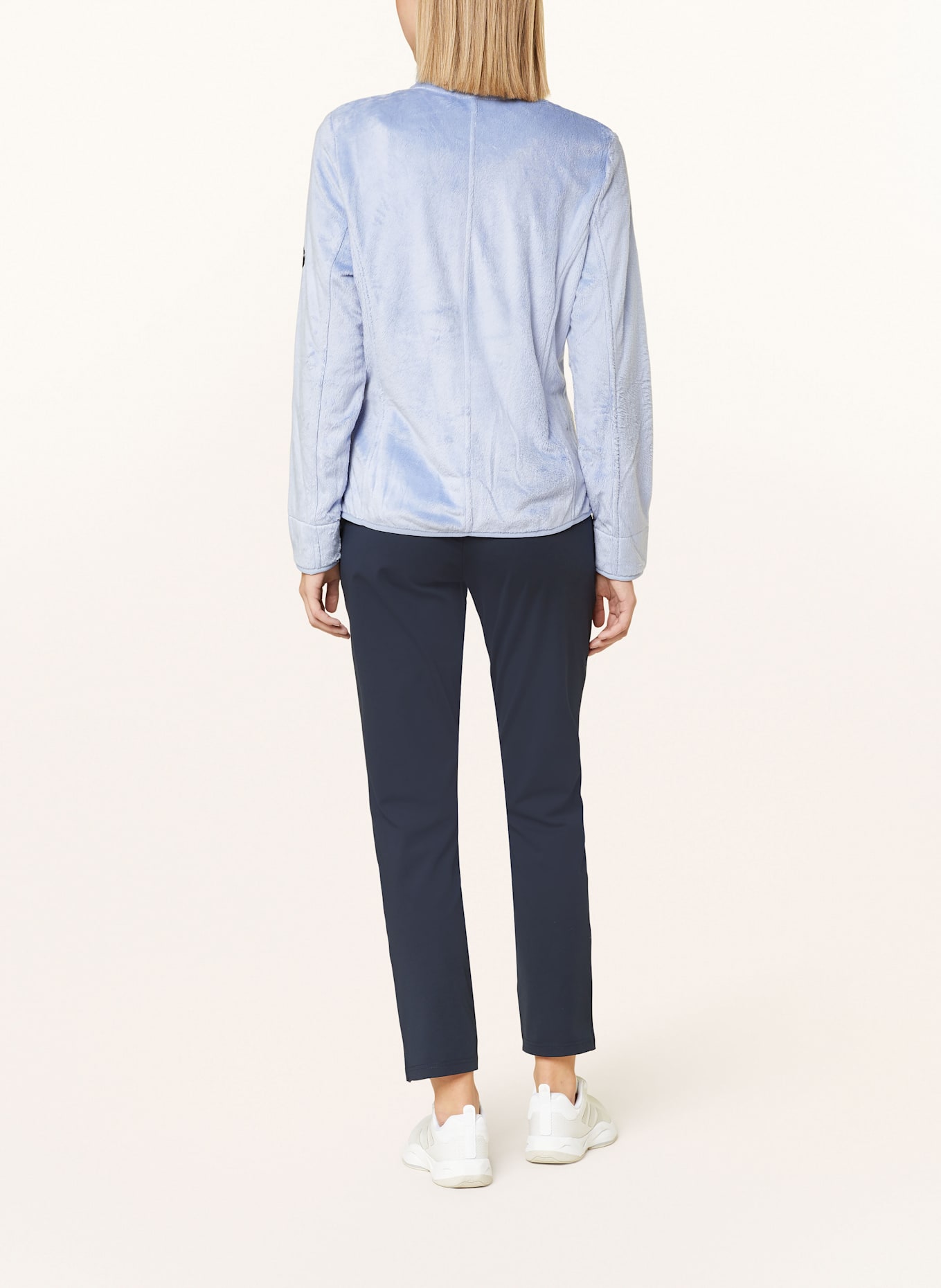 JOY sportswear Mikinová bunda MALENA: ČERNOŠEDÁ