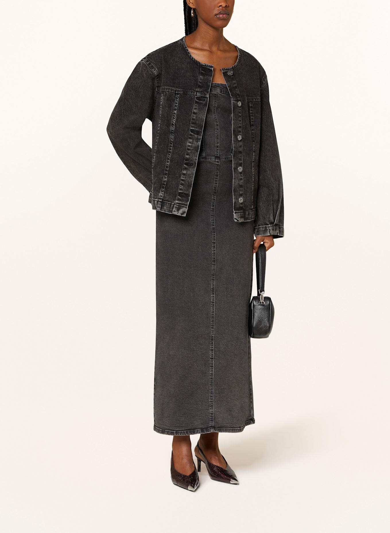 ICHI Jeansjacke IHBELLAS: SCHWARZ