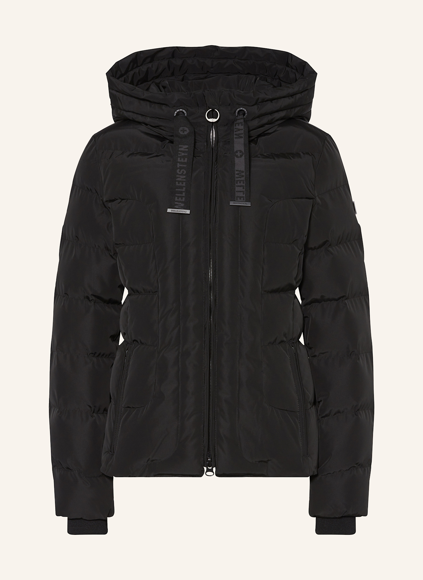 WELLENSTEYN Steppjacke BELVITINI SHORT: SCHWARZ