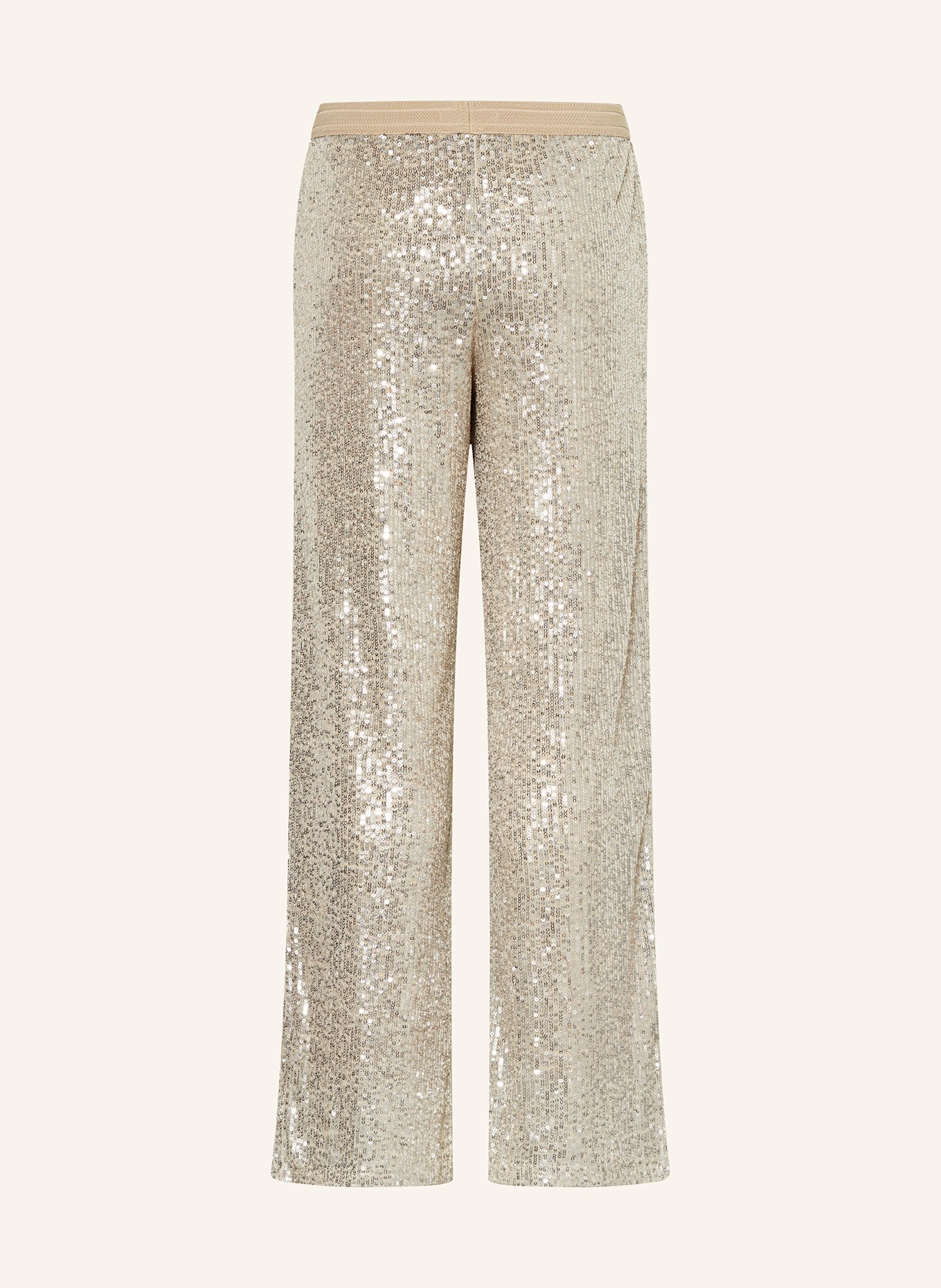 ONLY Hose mit Pailletten: GOLD