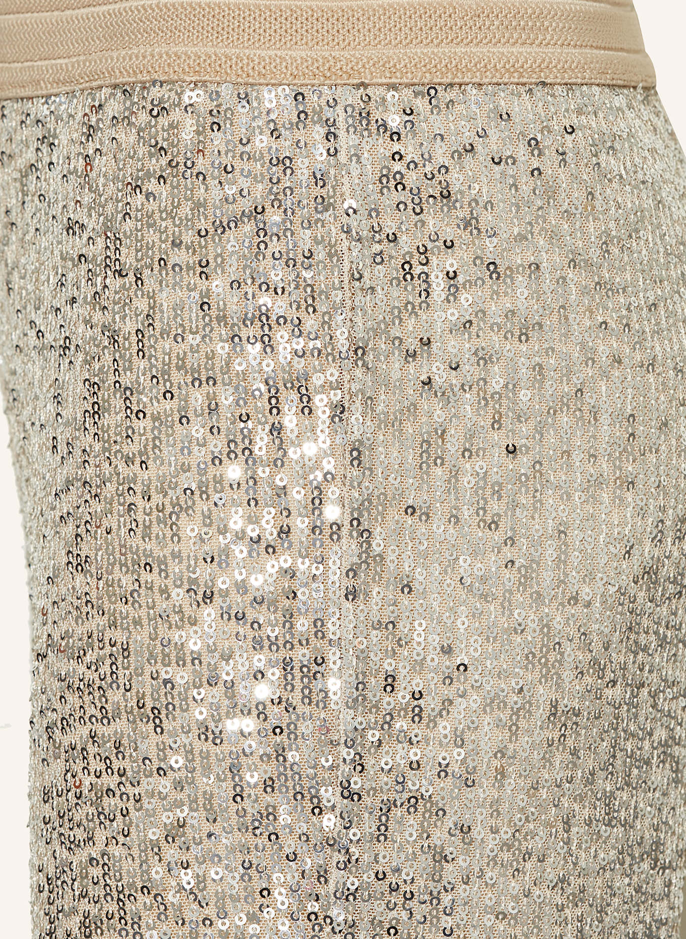 ONLY Hose mit Pailletten: GOLD