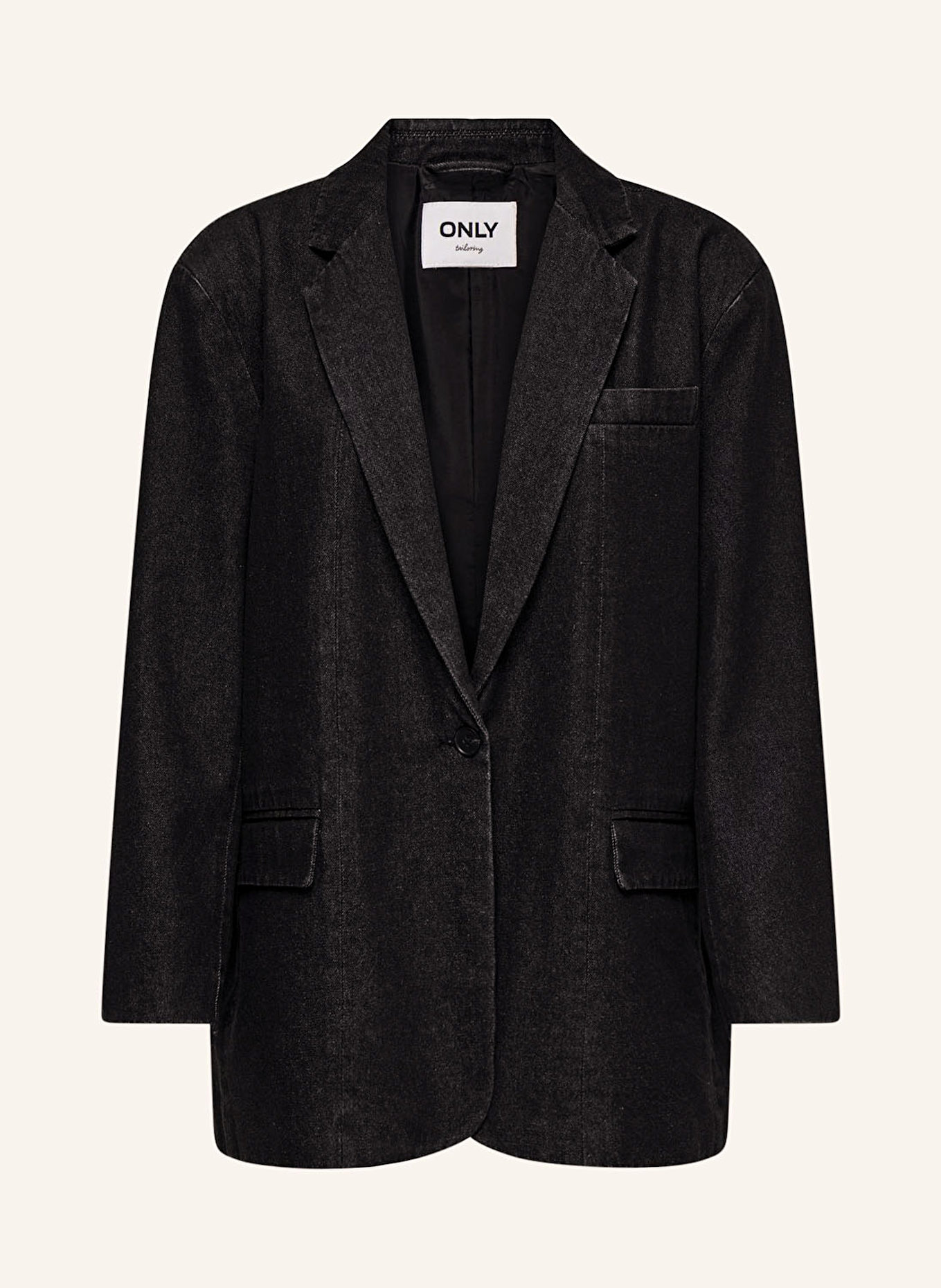 ONLY swim jeans blazer: BLACK