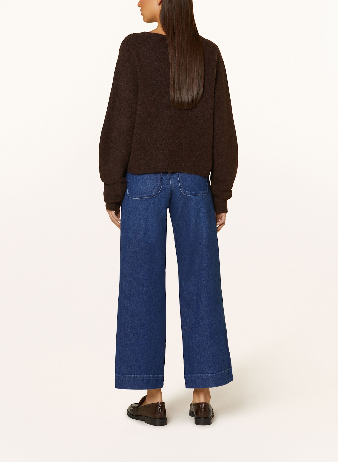 ONLY Straight Jeans: Dark Medium Blue Denim