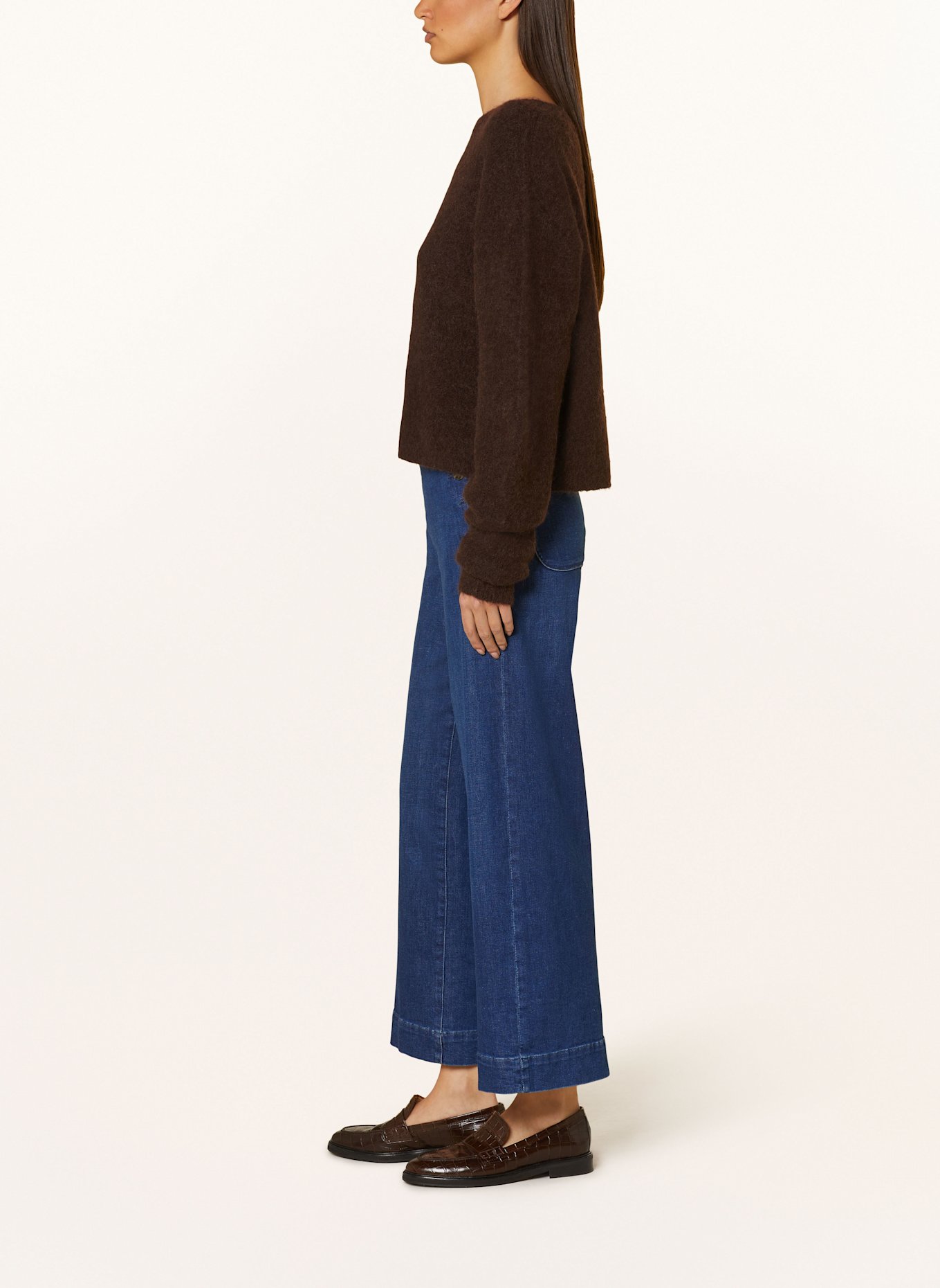 ONLY Straight Jeans: Dark Medium Blue Denim