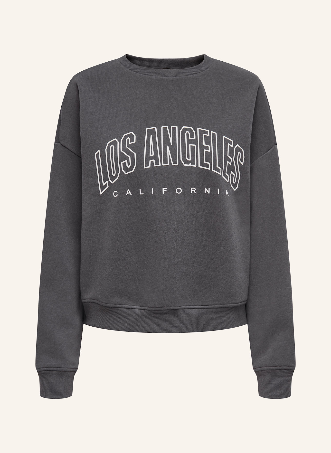 ONLY Sweatshirt, Color: cropped logo-tape T-shirt (Image 1)