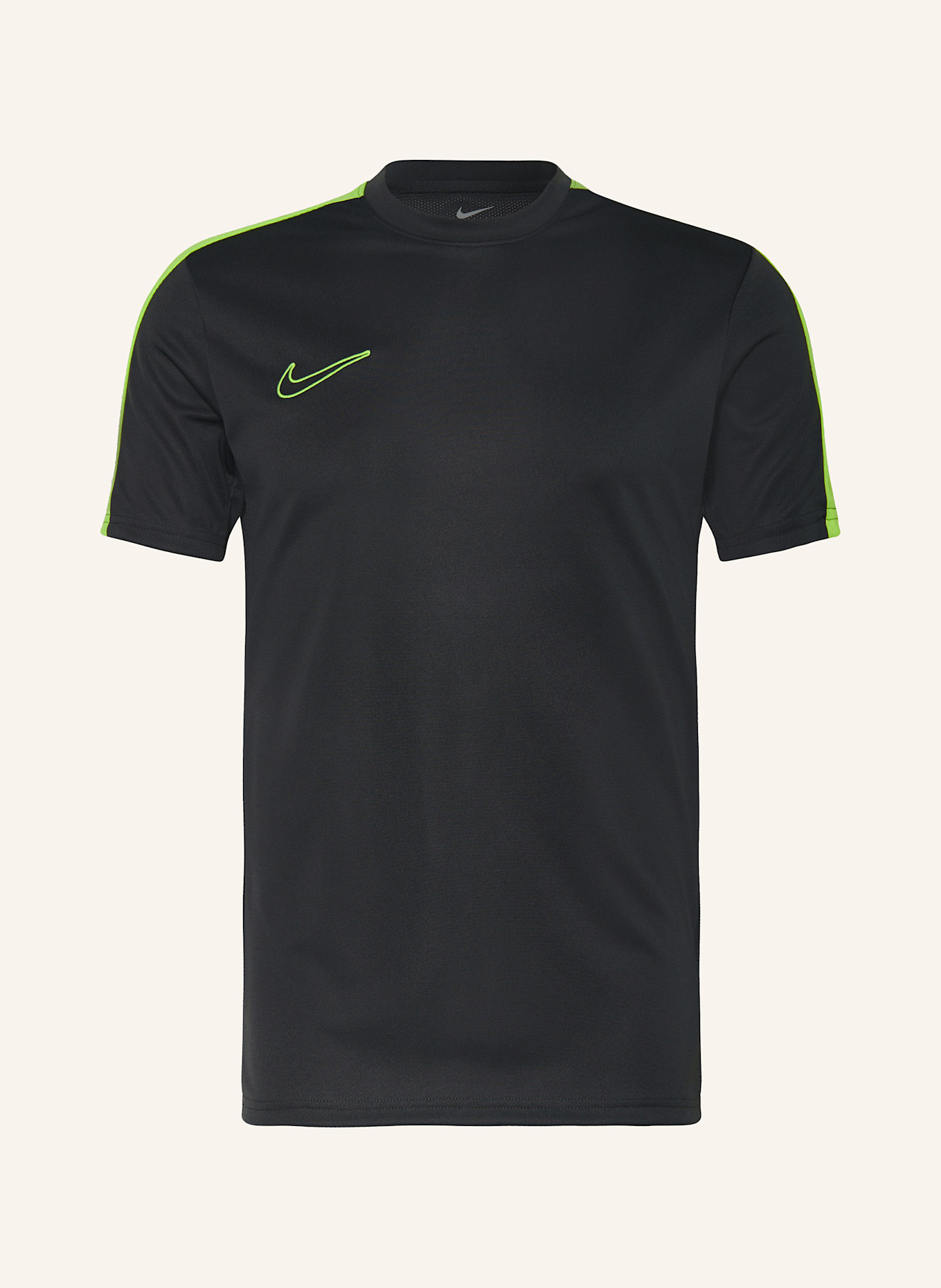 Black and neon yellow nike shirt discount