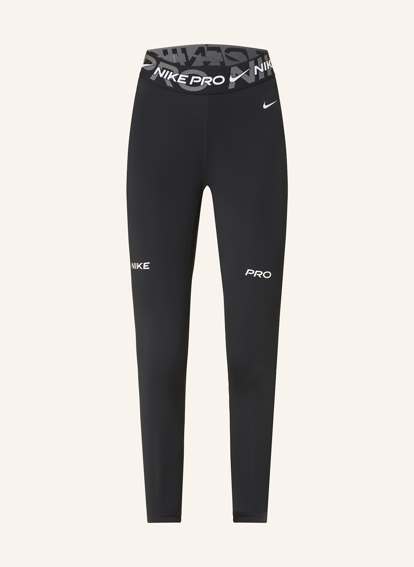 Black nike pro leggings womens hot sale