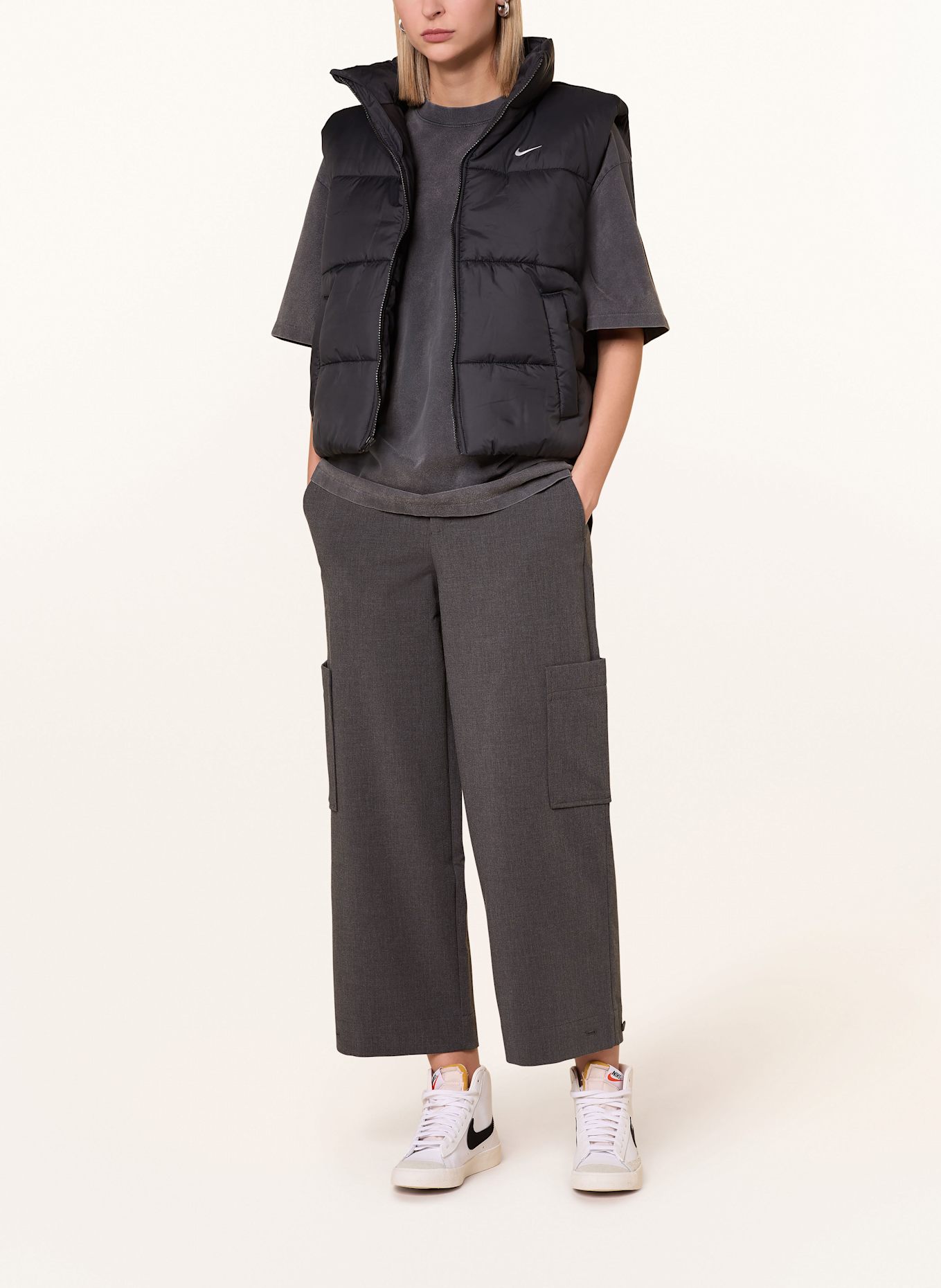 Nike Steppweste SPORTSWEAR CLASSIC: SCHWARZ